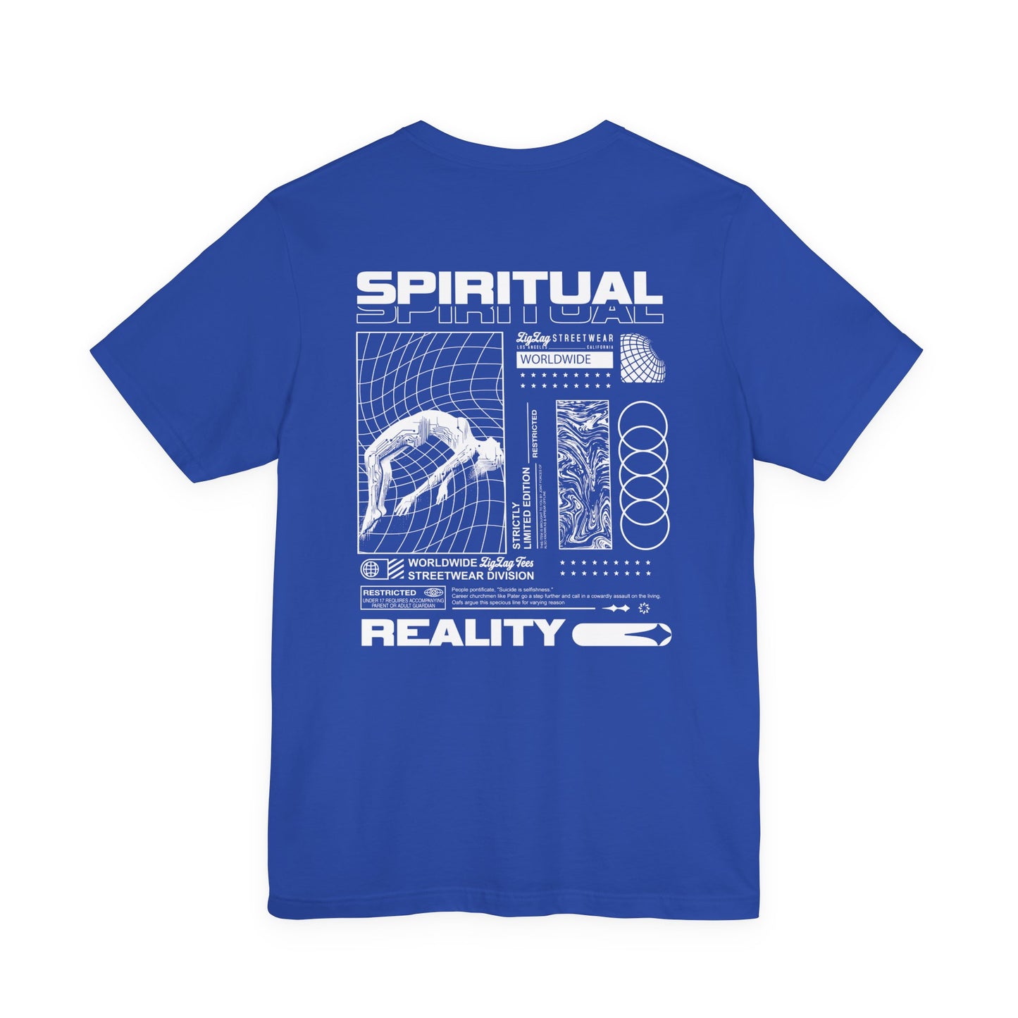 ZigZag Spiritual Reality Worldwide Streetwear T-Shirt