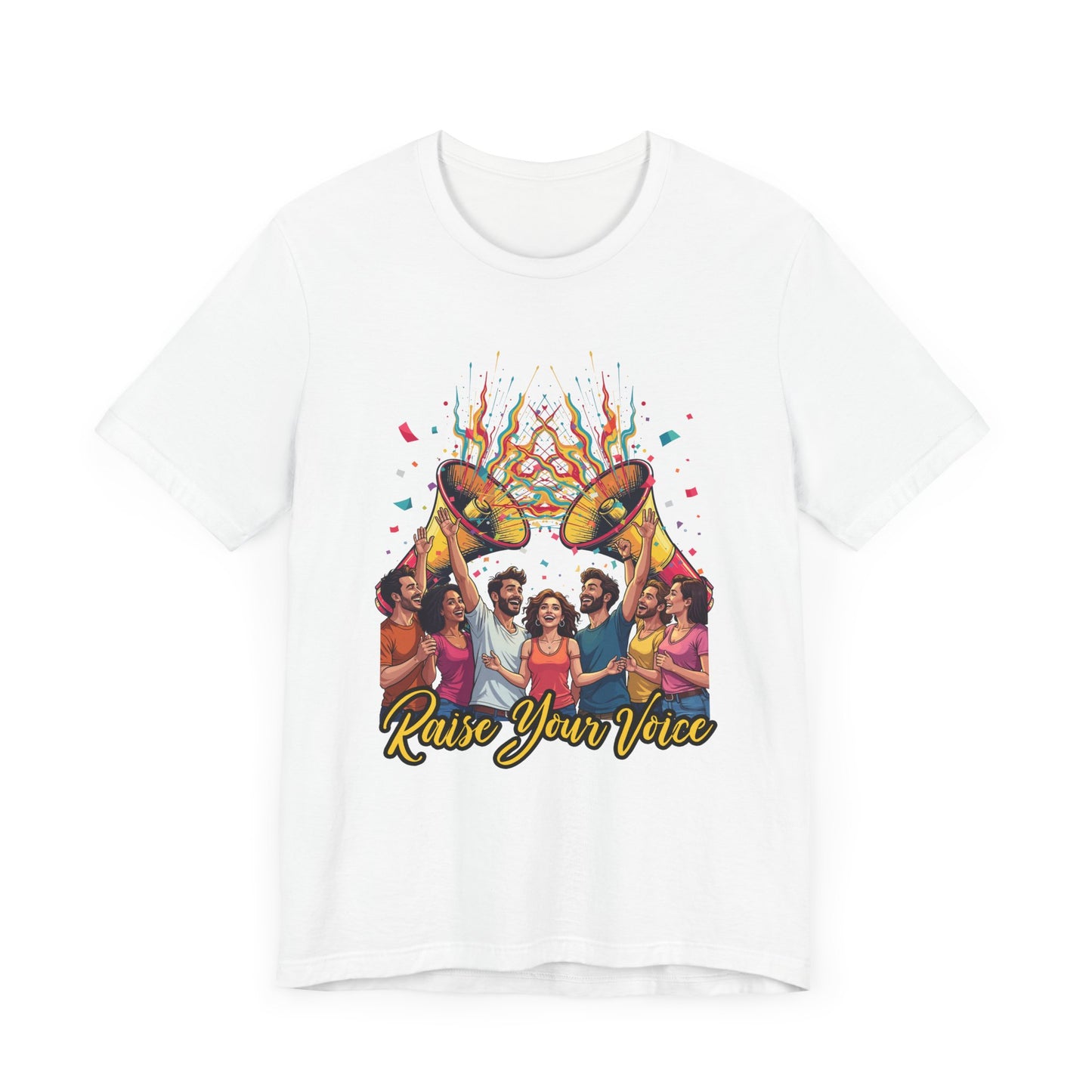 Raise Your Voice Shirt Speak Up Graphic Tee for Advocates Activists and Change Seekers Who Believe in Power Through Action and Awareness