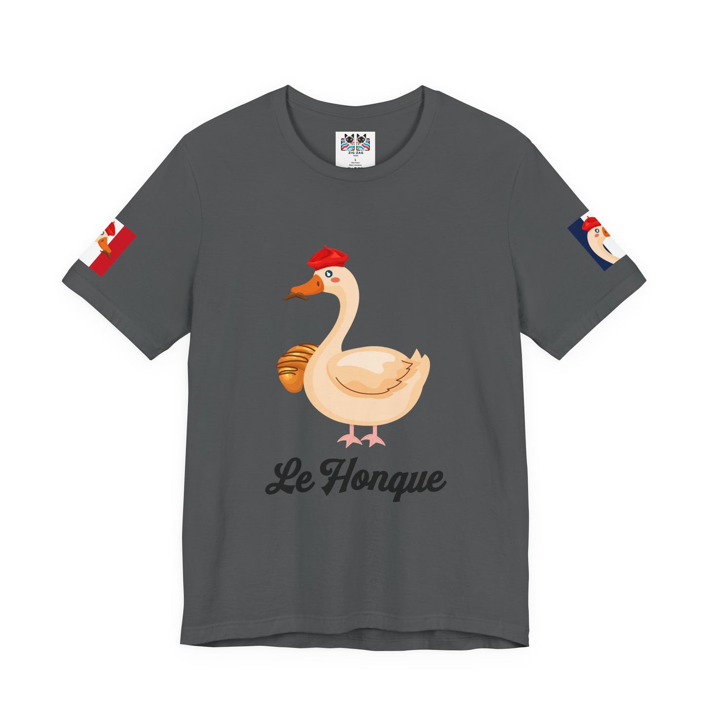 Le Honque Goose T-Shirt – Funny French Beret Goose Meme Graphic Tee
