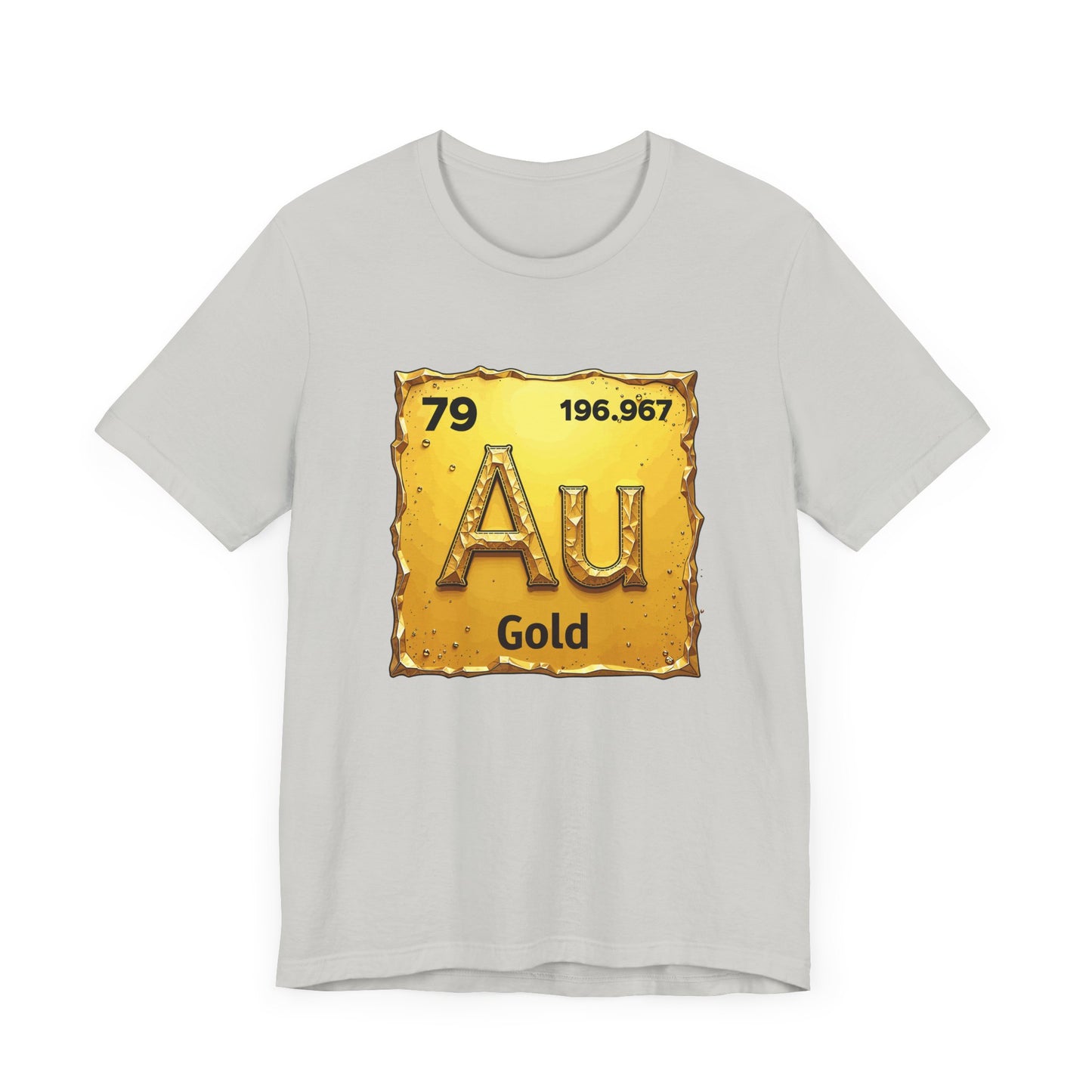 Gold Because I’m Worth It Tee, Science Glam Shirt, Chemistry Humor Tee, Periodic Table Graphic Top, Self Worth Gift