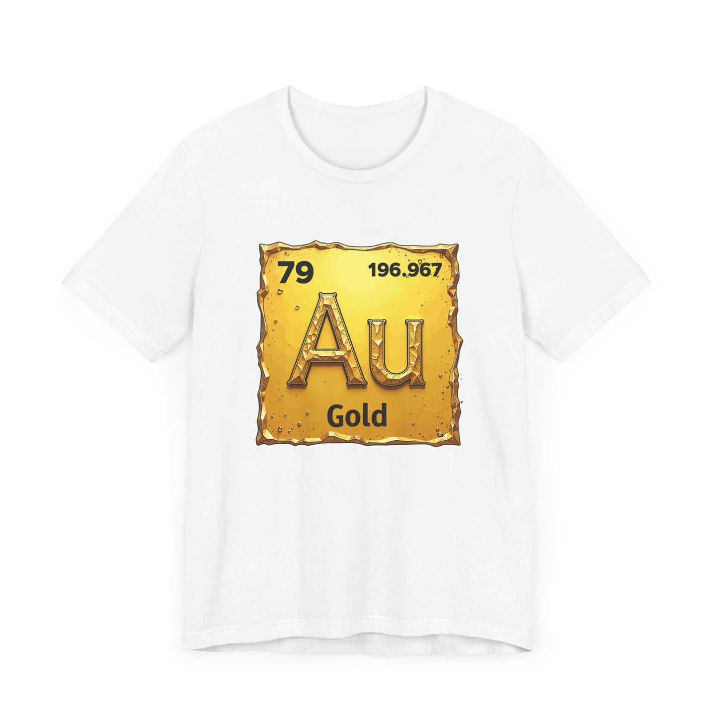 Gold Because I’m Worth It Tee, Science Glam Shirt, Chemistry Humor Tee, Periodic Table Graphic Top, Self Worth Gift