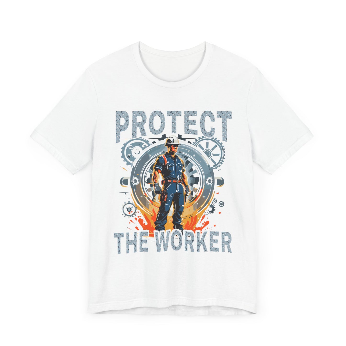 Protect The Worker - Industrial Safety T-Shirt