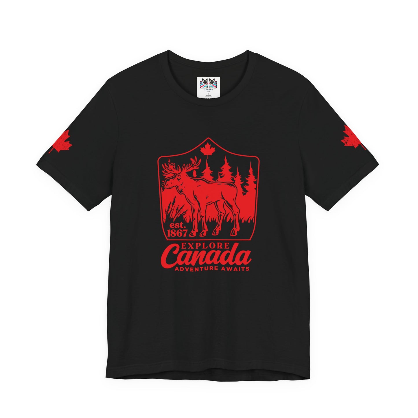 Explore Canada Moose Adventure T-Shirt