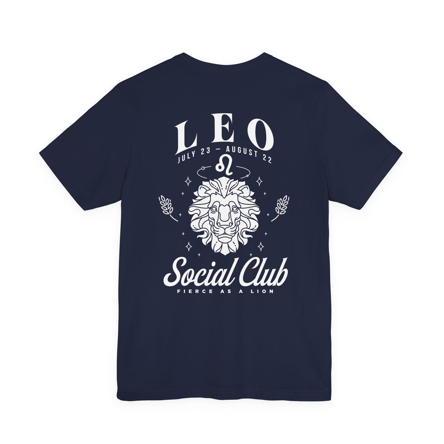 Leo Social Club T-Shirt – Fierce as a Lion