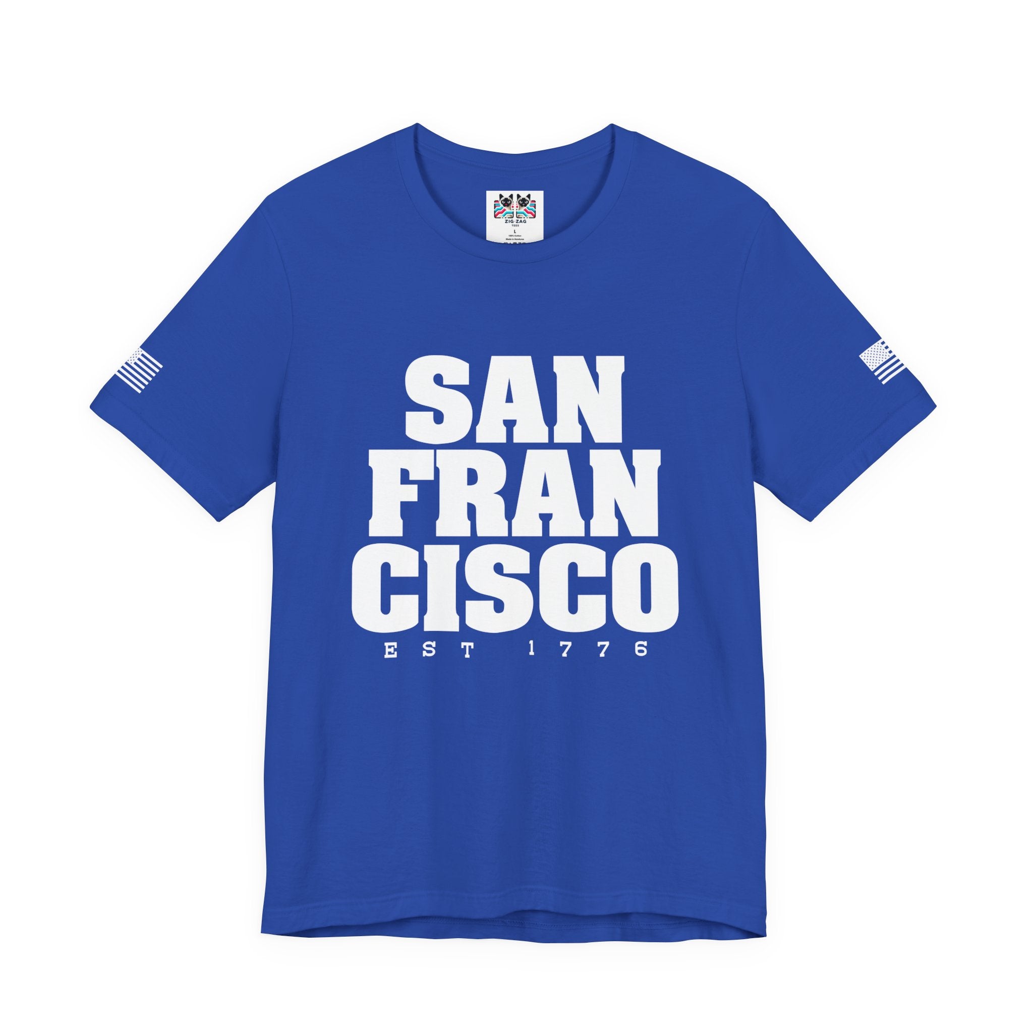 California Bay Area T-Shirt – Bold Varsity Style Graphic Tee