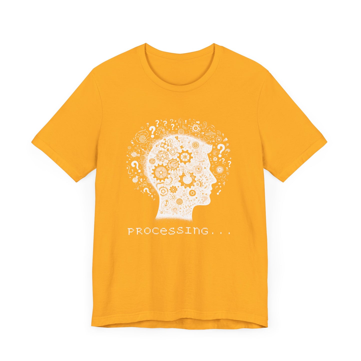 Processing... | Quirky Thinking Face T-Shirt