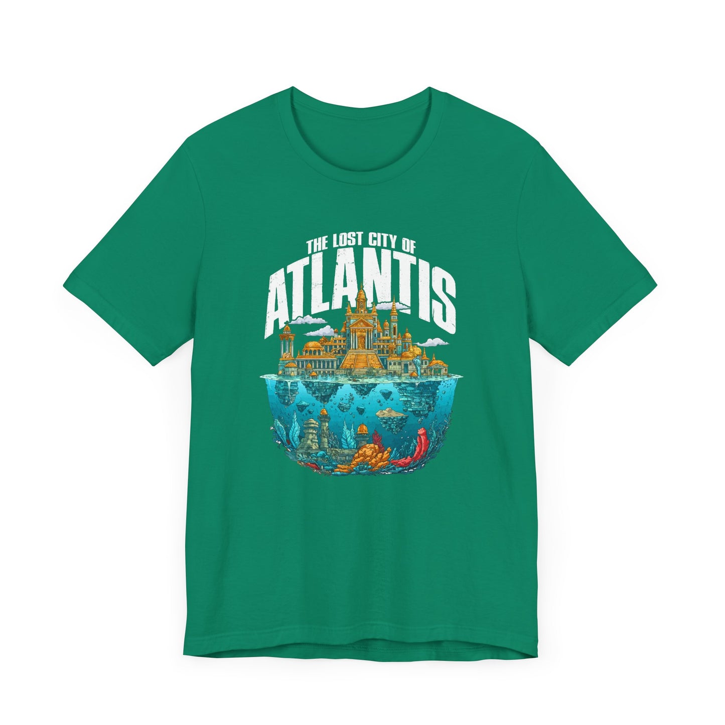 Atlantis Found Tee, Lost Civilization Shirt, Ocean Mystery Graphic Tee, Ancient History Fan Top, Explorer Gift