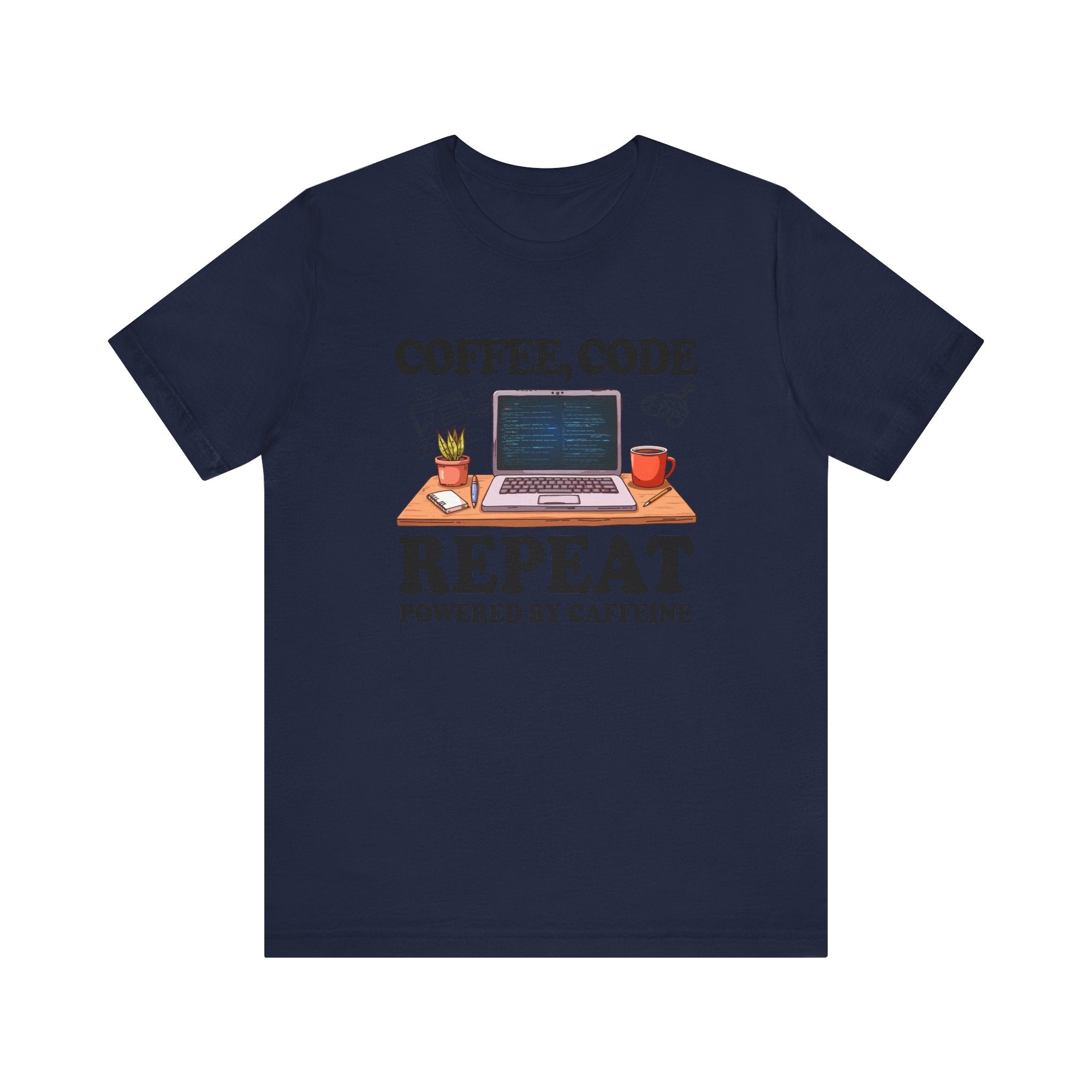 Coffee, Code, Repeat   Official Graphic Statement Tee for Bold Minds, Modern Thinkers, and Everyday Expression Everywhere
