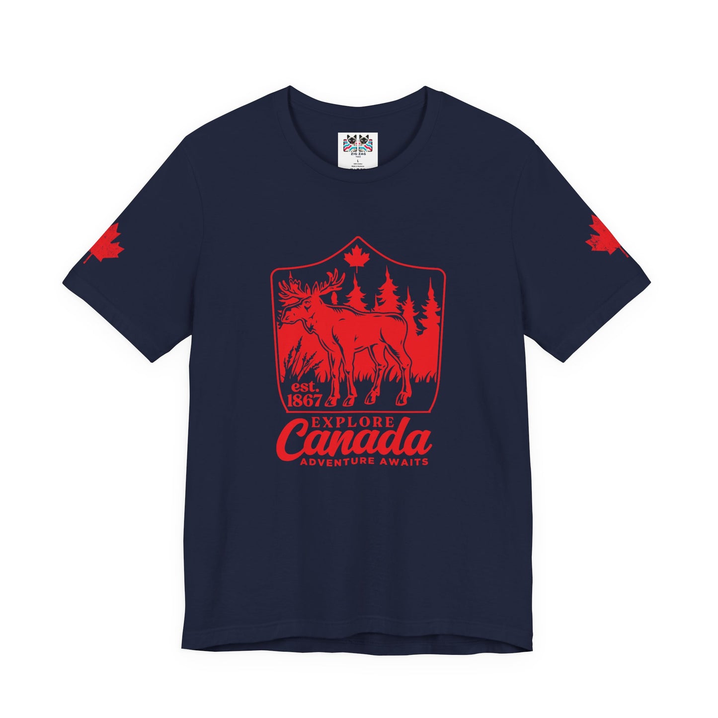 Explore Canada Moose Adventure T-Shirt