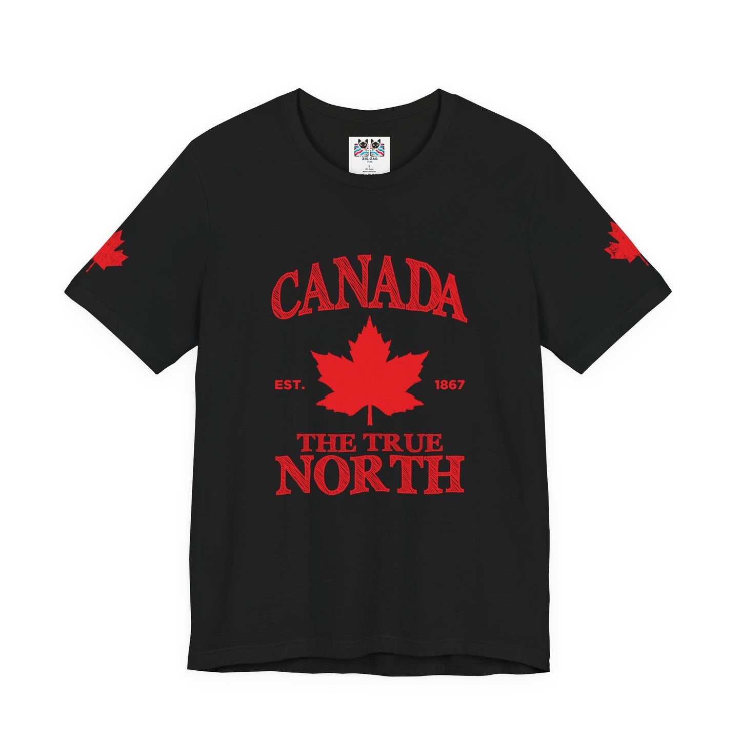 Canada True North Sketch Maple T-Shirt
