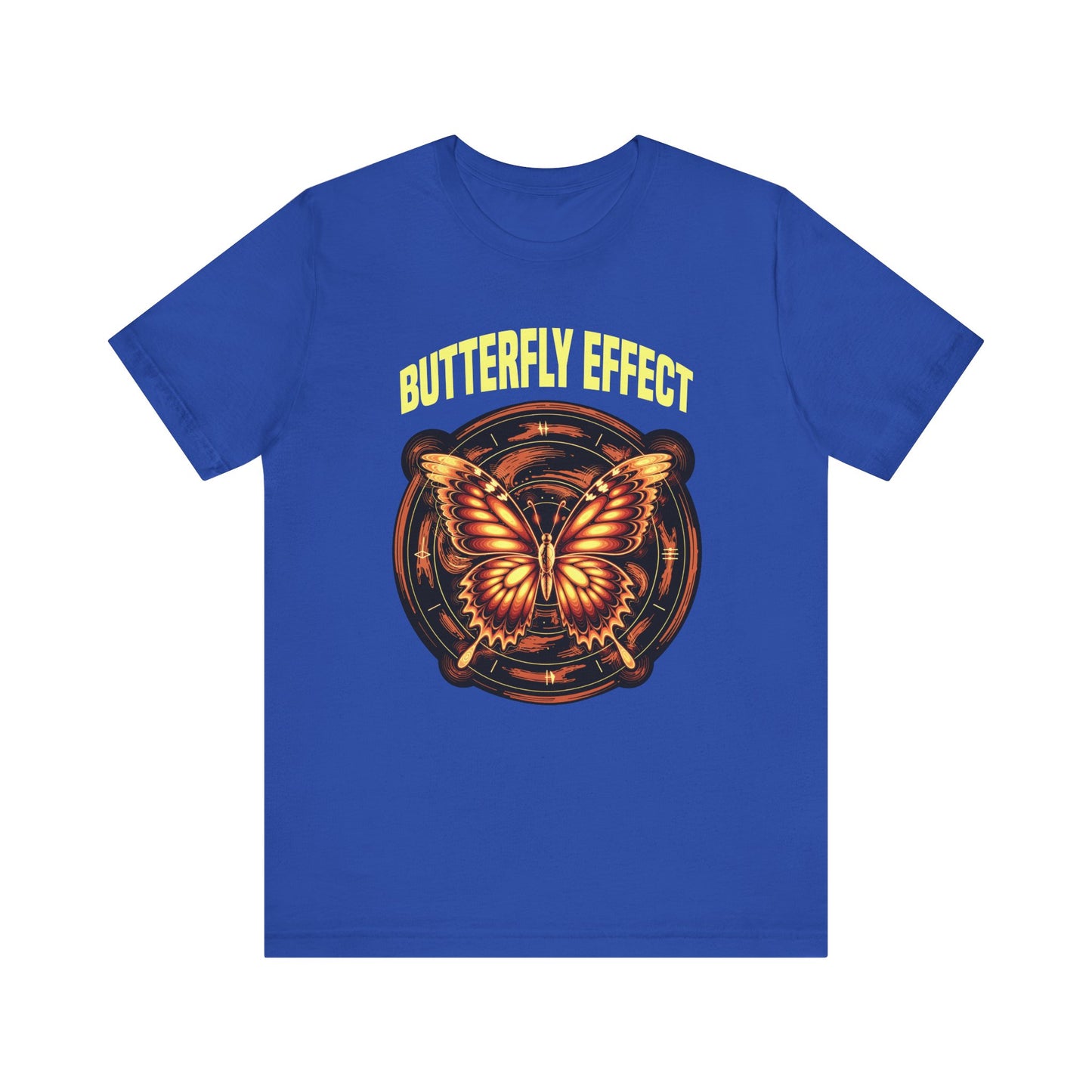 Warning Butterfly Effect Ahead Tee, Sci-Fi Chaos Shirt, Time Shift Graphic Tee, Multiverse Humor Top, Cause and Effect Gift