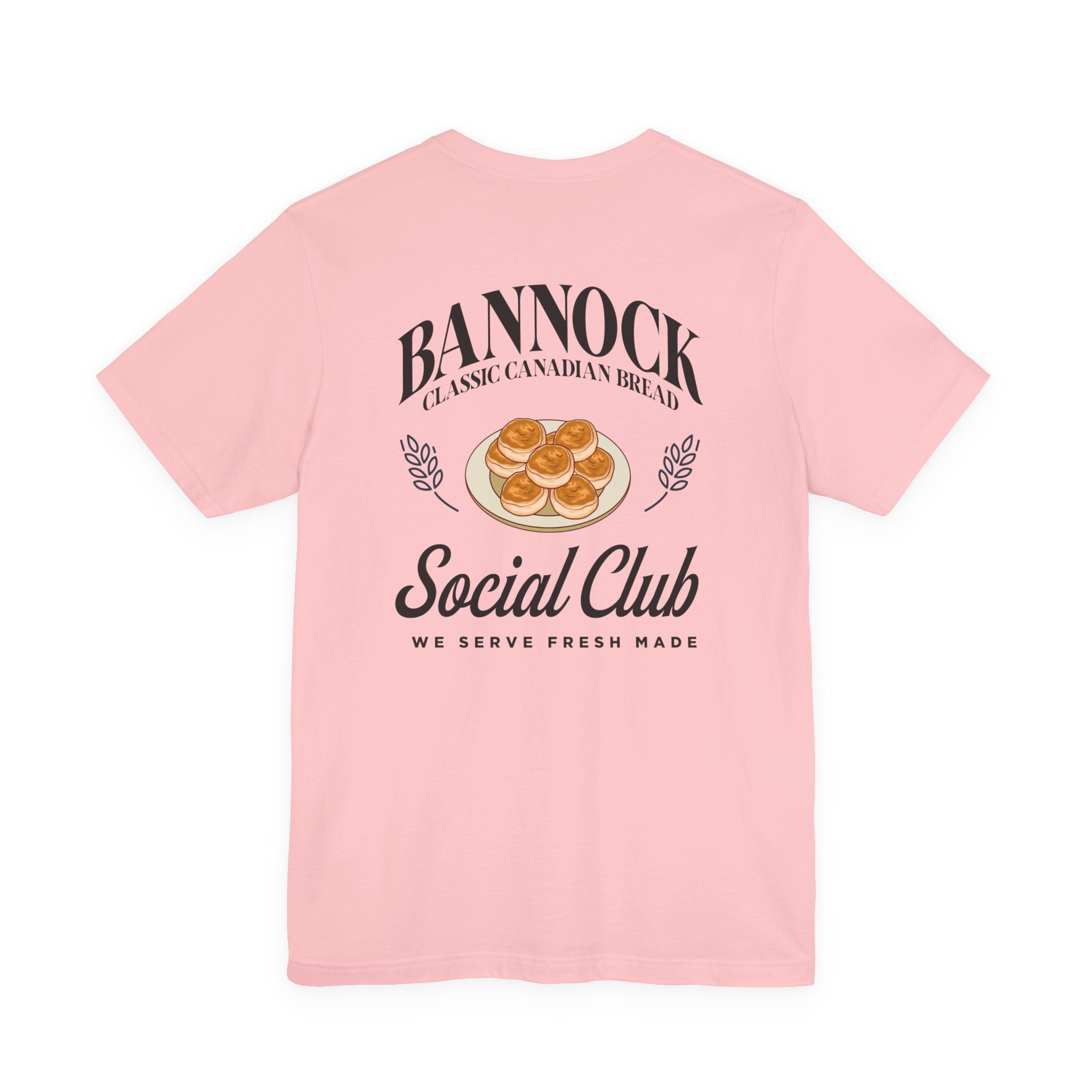 Bannock Classic Canadian Bread T-Shirt – Featuring Traditional Bread Graphic