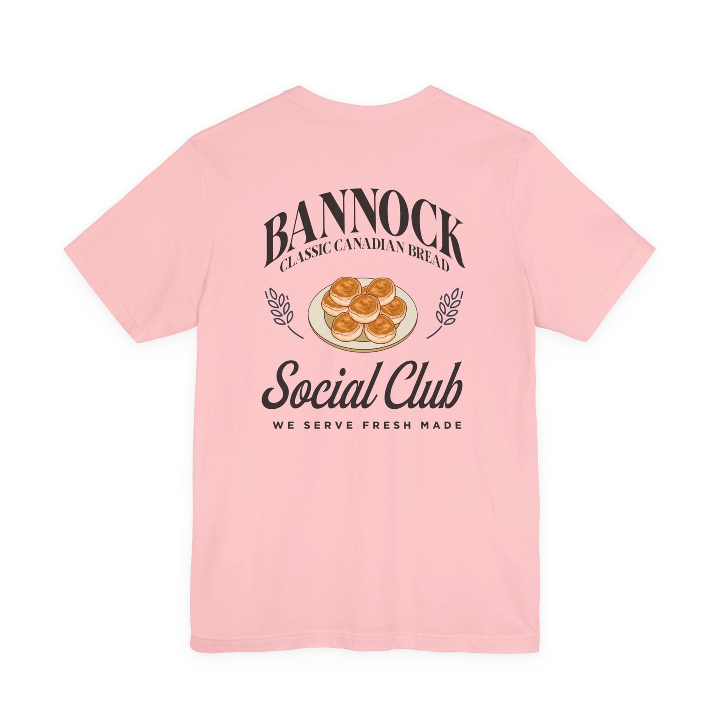 Bannock Classic Canadian Bread T-Shirt – Featuring Traditional Bread Graphic