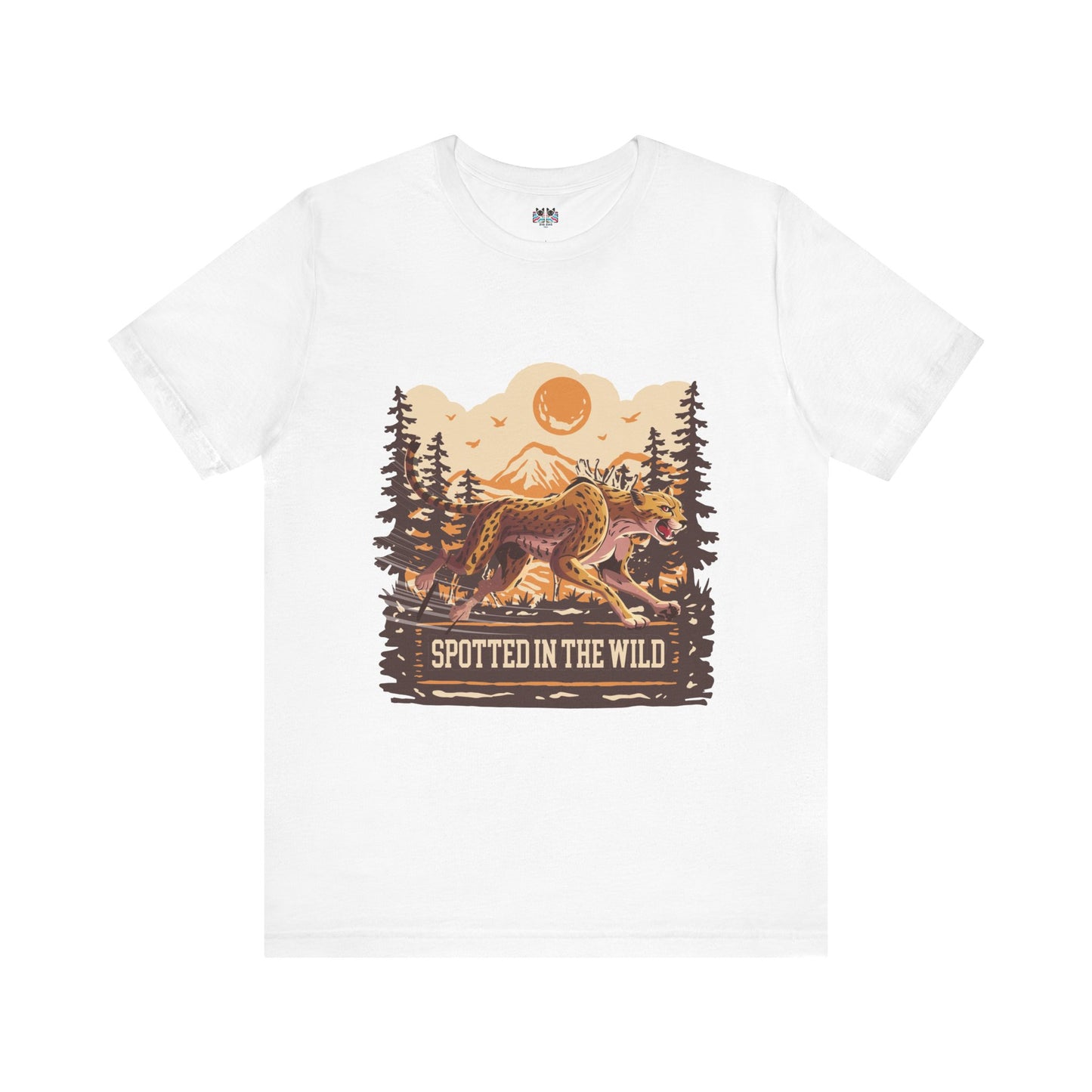 Spotted in the Wild Cheetah Forest Adventure T-Shirt