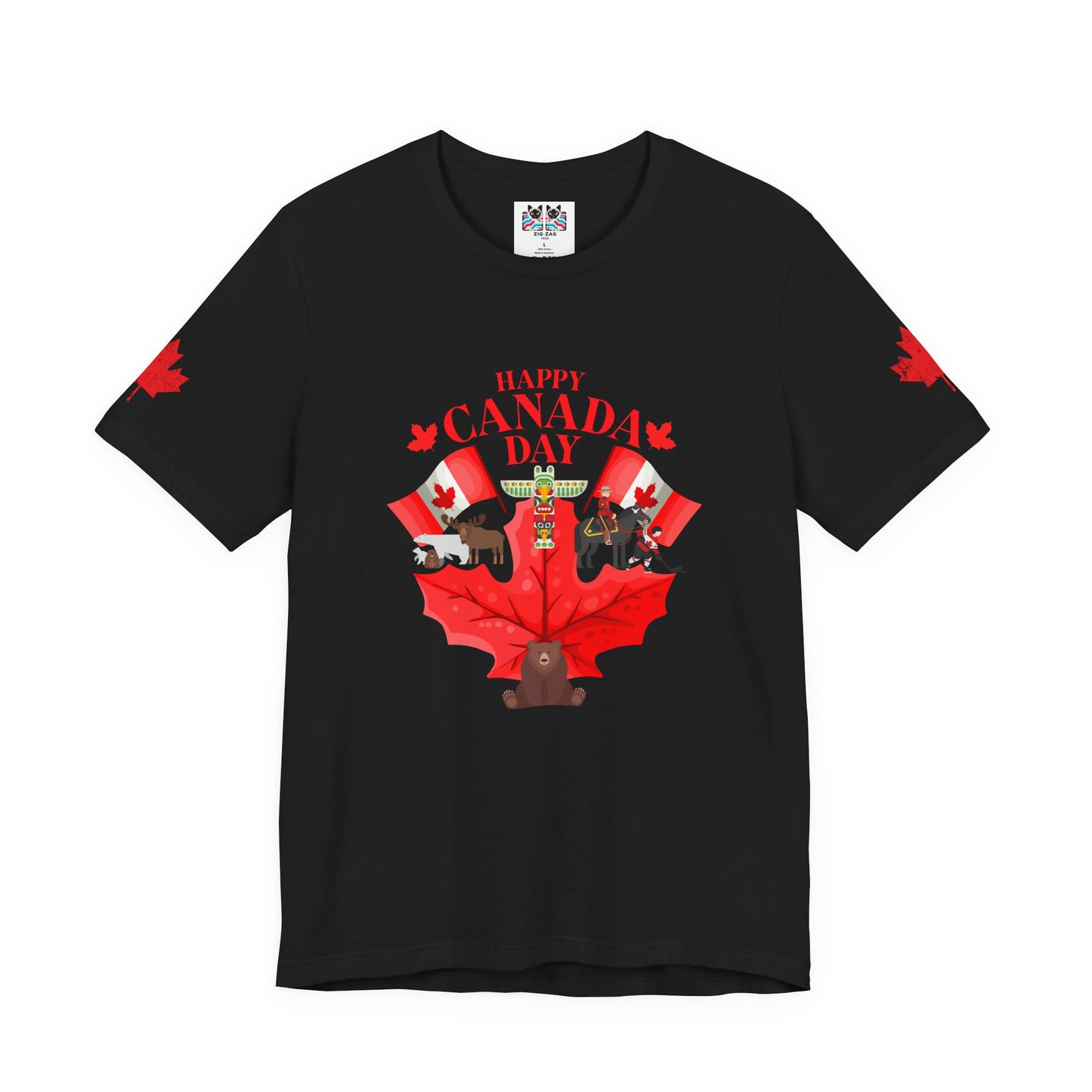Happy Canada Day Maple Celebration T-Shirt