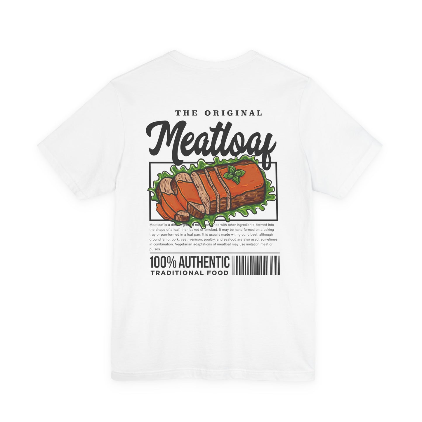The Original Meatloaf Tshirt – Classic Comfort Food Icon