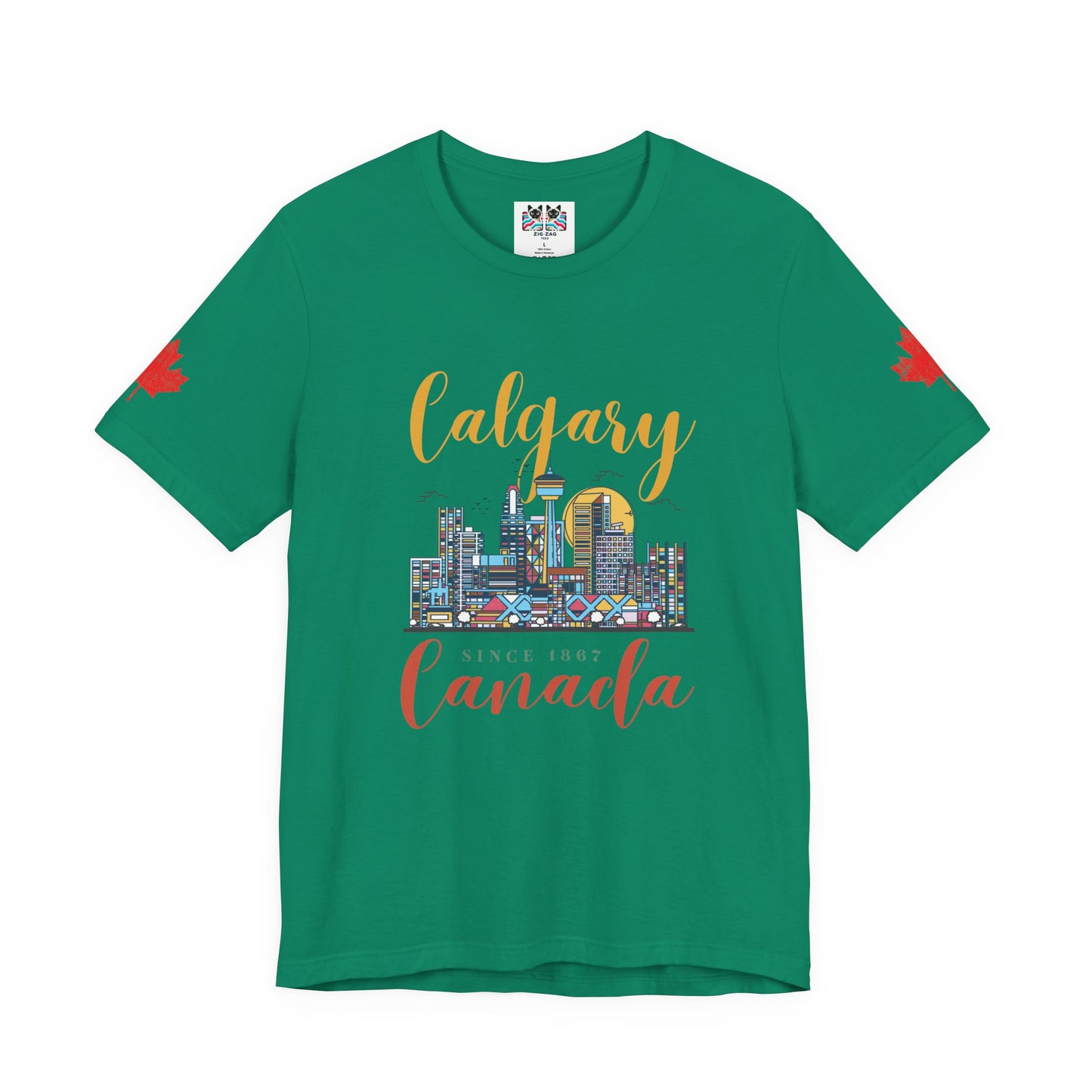 Calgary Canada Skyline Since 1867 T-Shirt