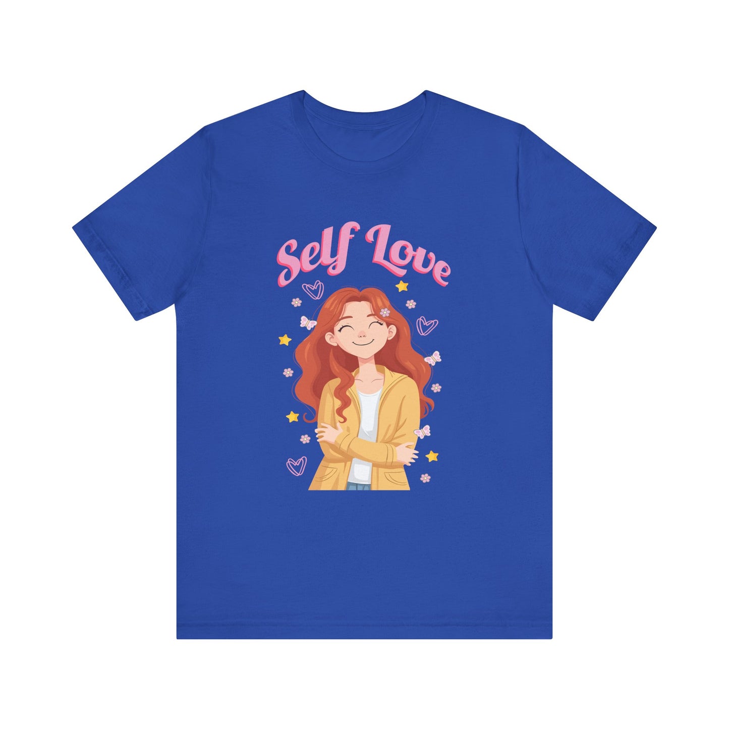 Self Love Official Graphic Statement Tee for Mindful Souls, Inner Peace Seekers, and Confidence Builders Who Radiate Self Respect