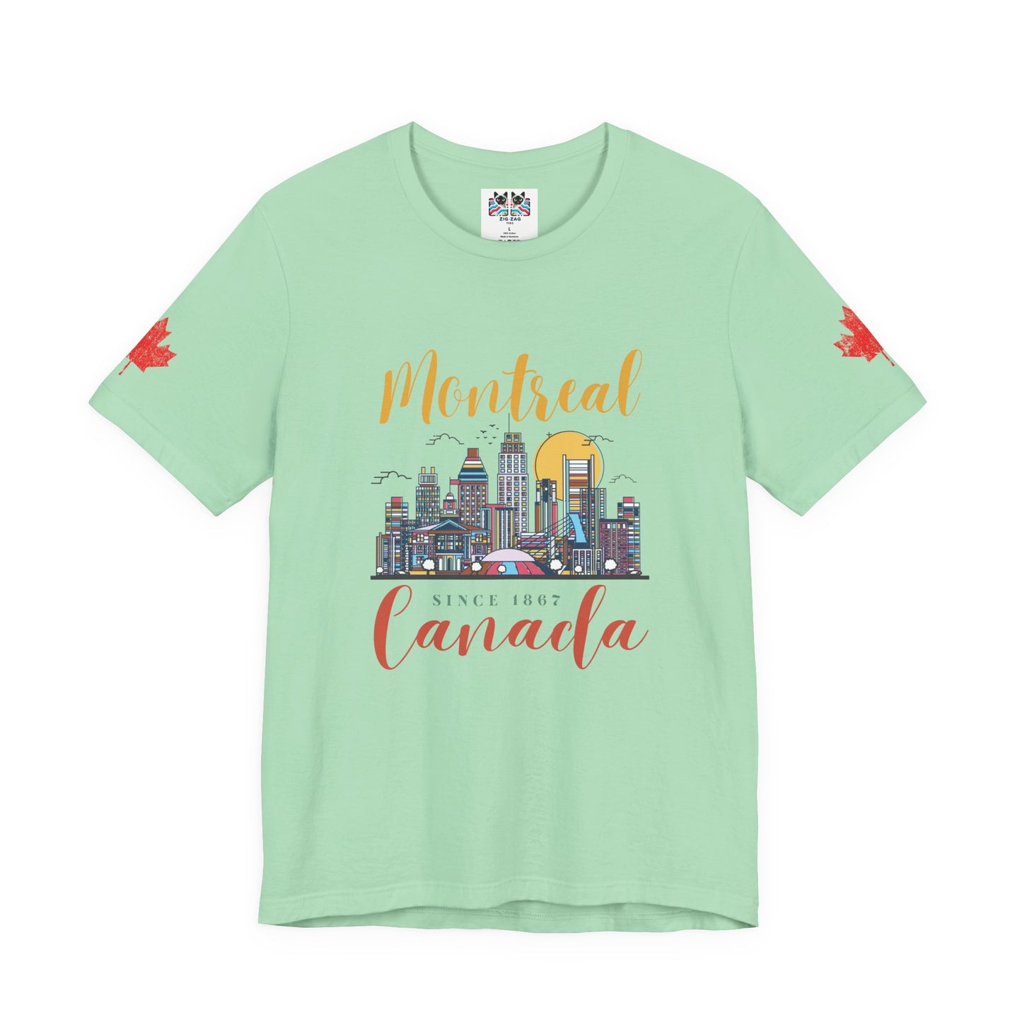 Montreal Skyline Canada Since 1867 T-Shirt