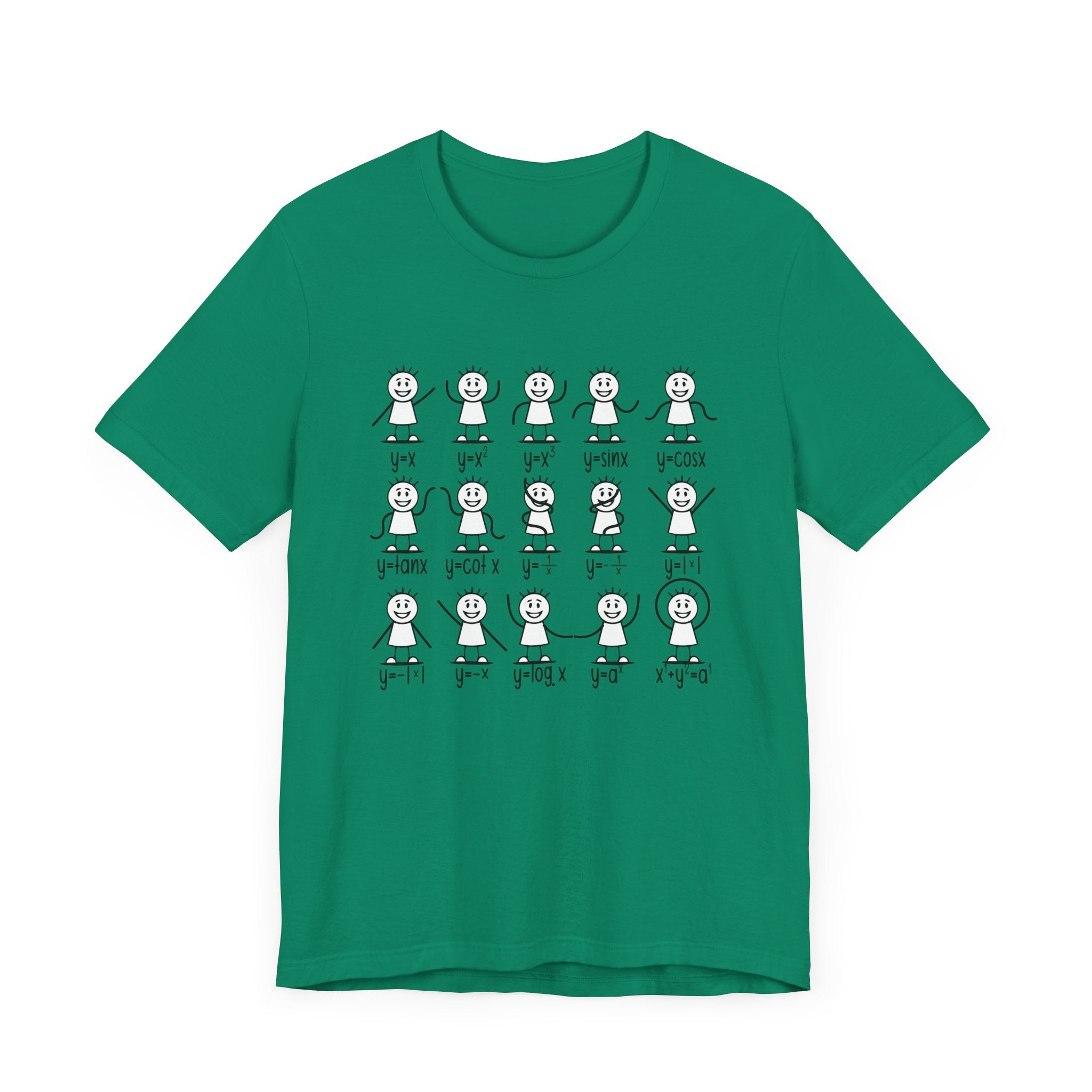 Trigonometry in Action Shirt – Stick Figure Math Humor