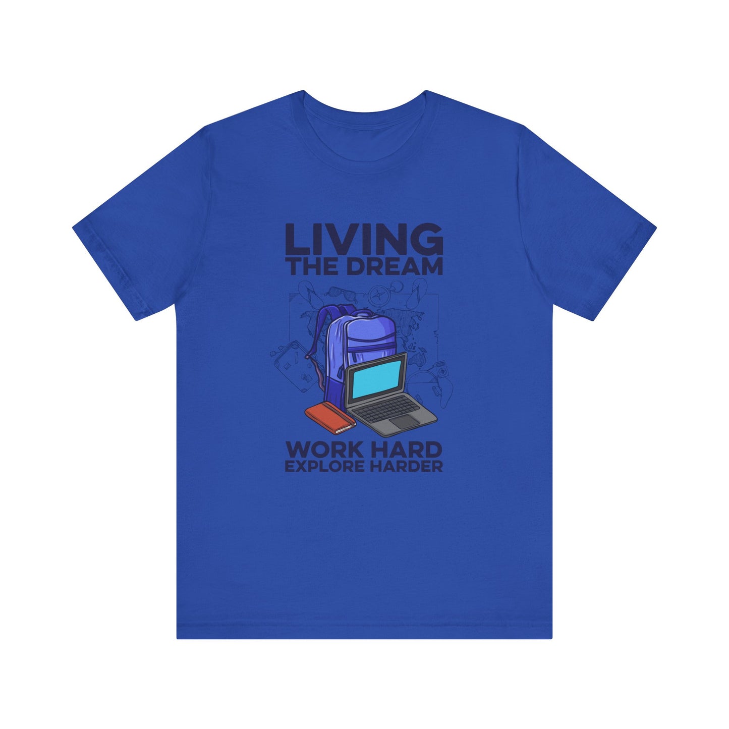 Living the Dream   Official Graphic Statement Tee for Bold Minds, Modern Thinkers, and Everyday Expression Everywhere