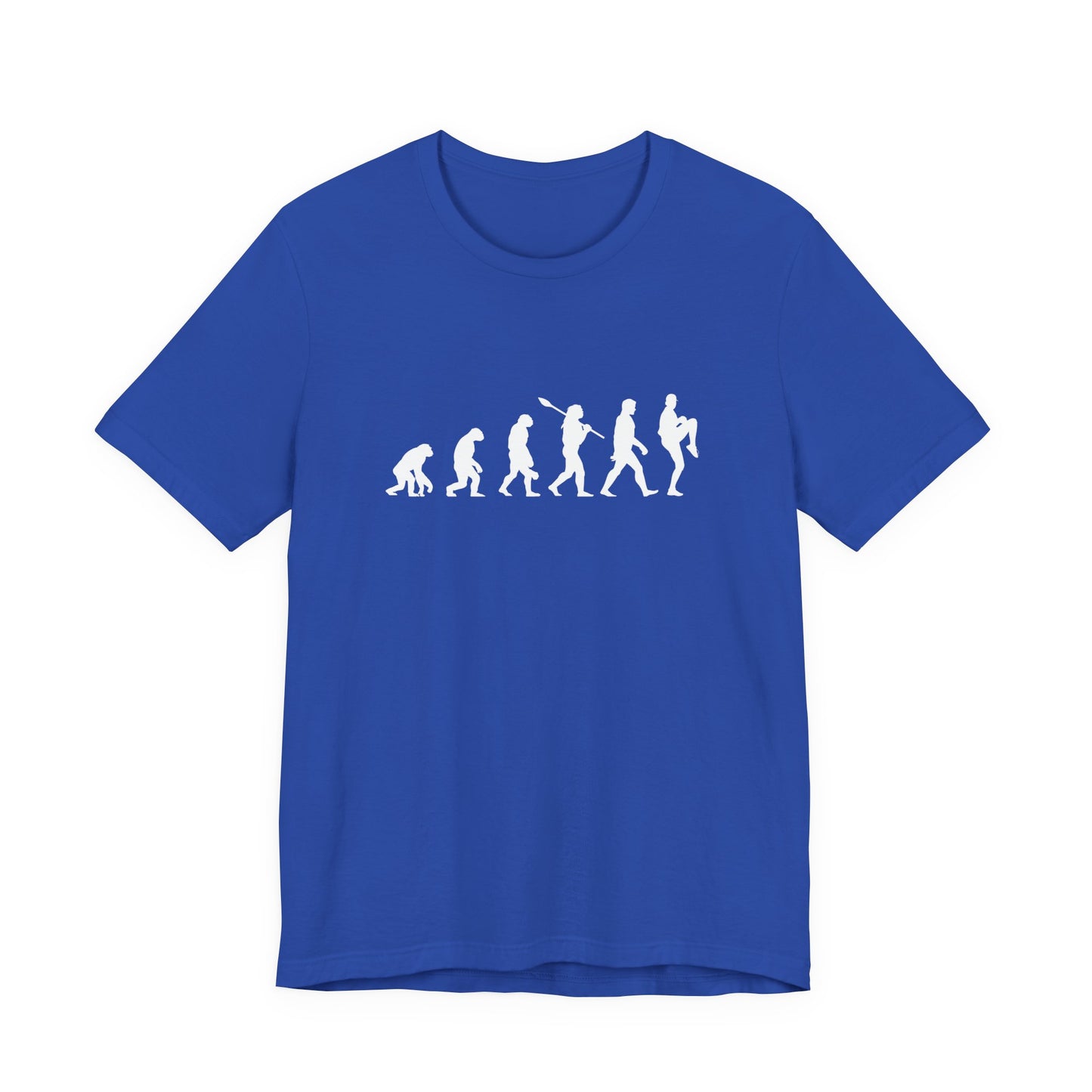 Ape To Human Baseball Evolution Tshirt Graphic Evolution from Ape to Human to Baseball Player