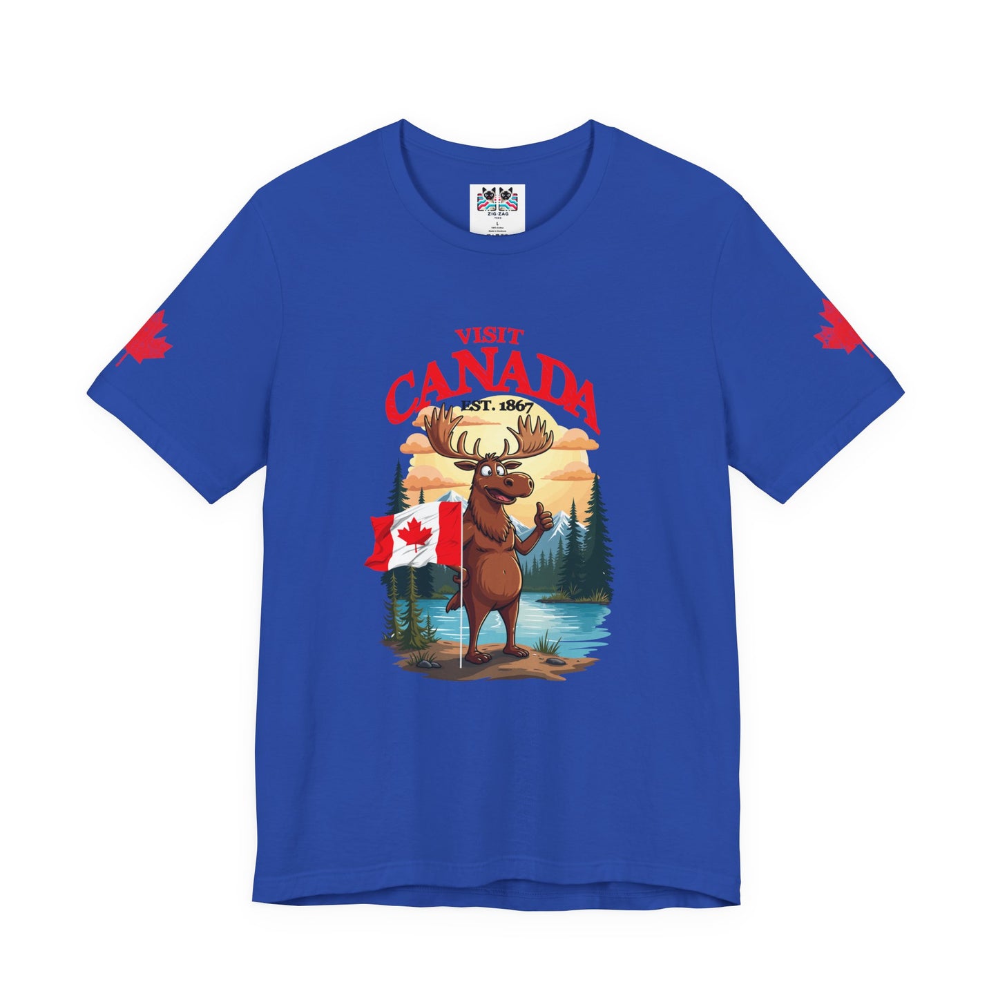 Visit Canada Moose Welcome T-Shirt