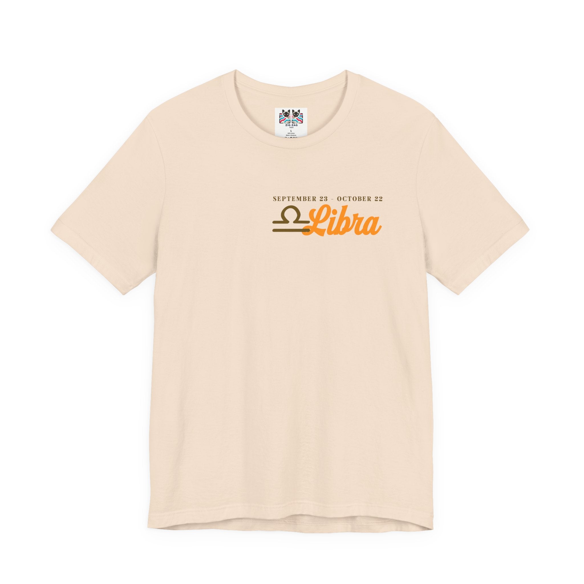 Libra Zodiac T-Shirt – Peace Is My Greatest Treasure Zodiac Wheel