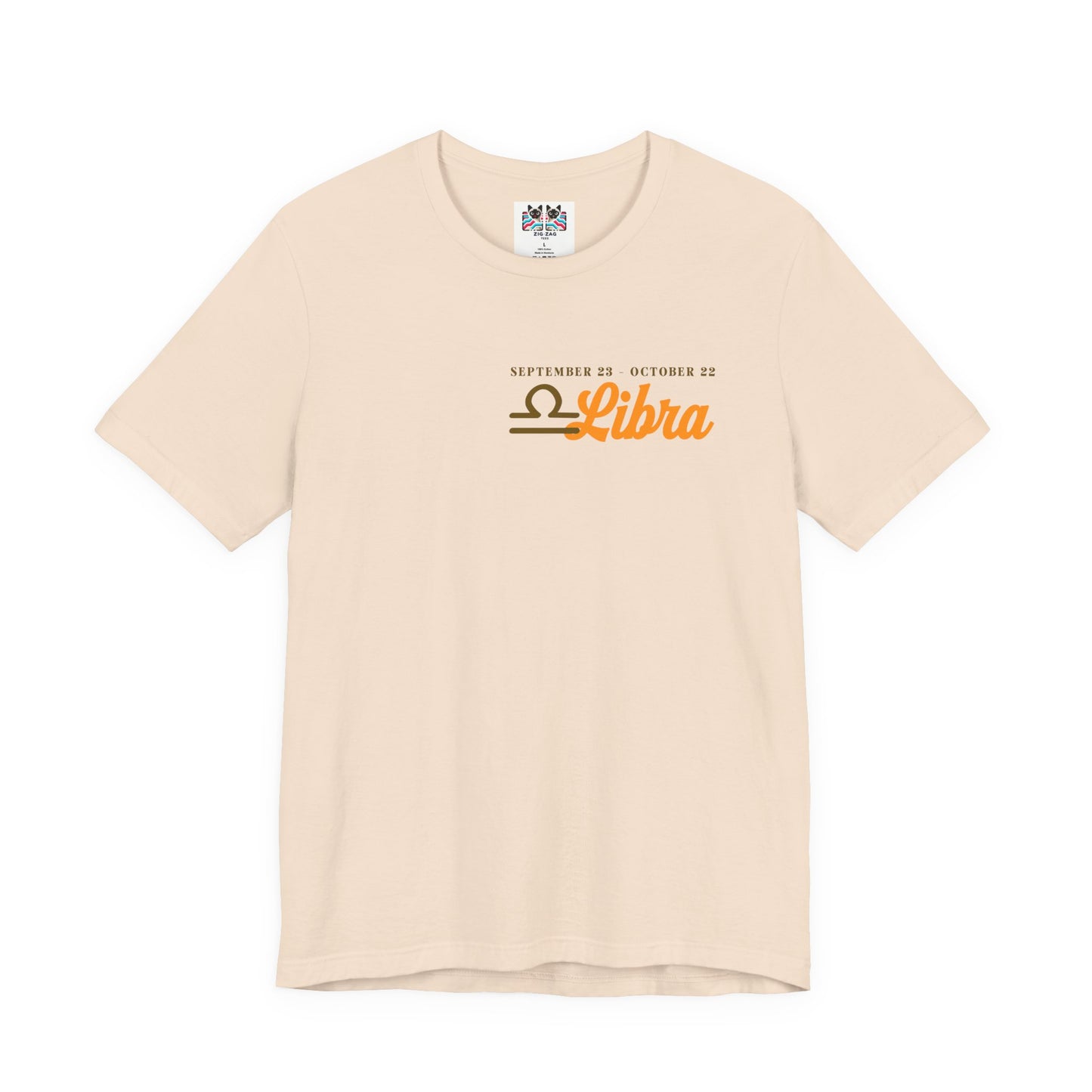 Libra Zodiac T-Shirt – Peace Is My Greatest Treasure Zodiac Wheel