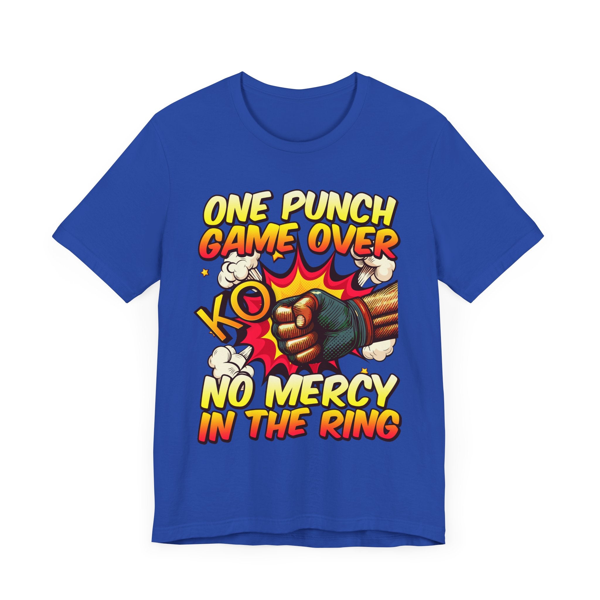 One Punch KO – Game Over No Mercy Power Punch Boxing Graphic T-Shirt