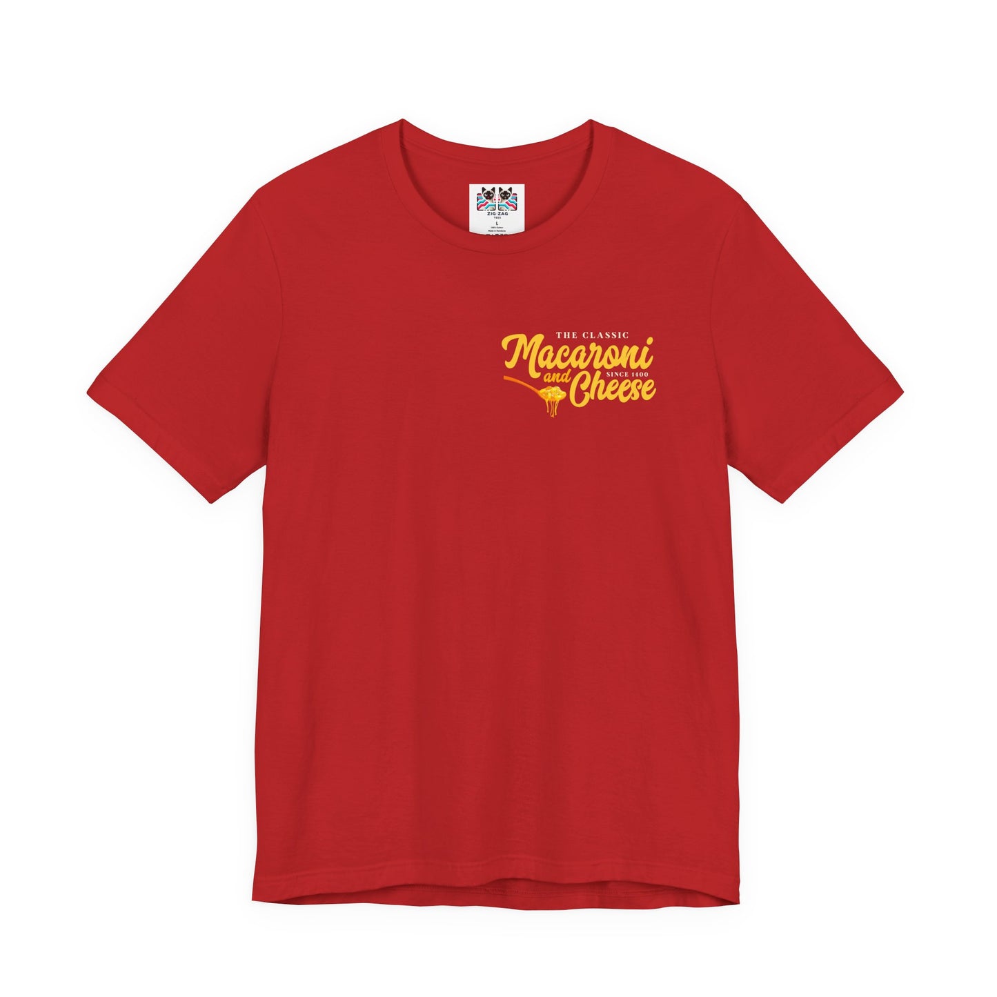 The Classic Macaroni and Cheese Tshirt – Since 1400
