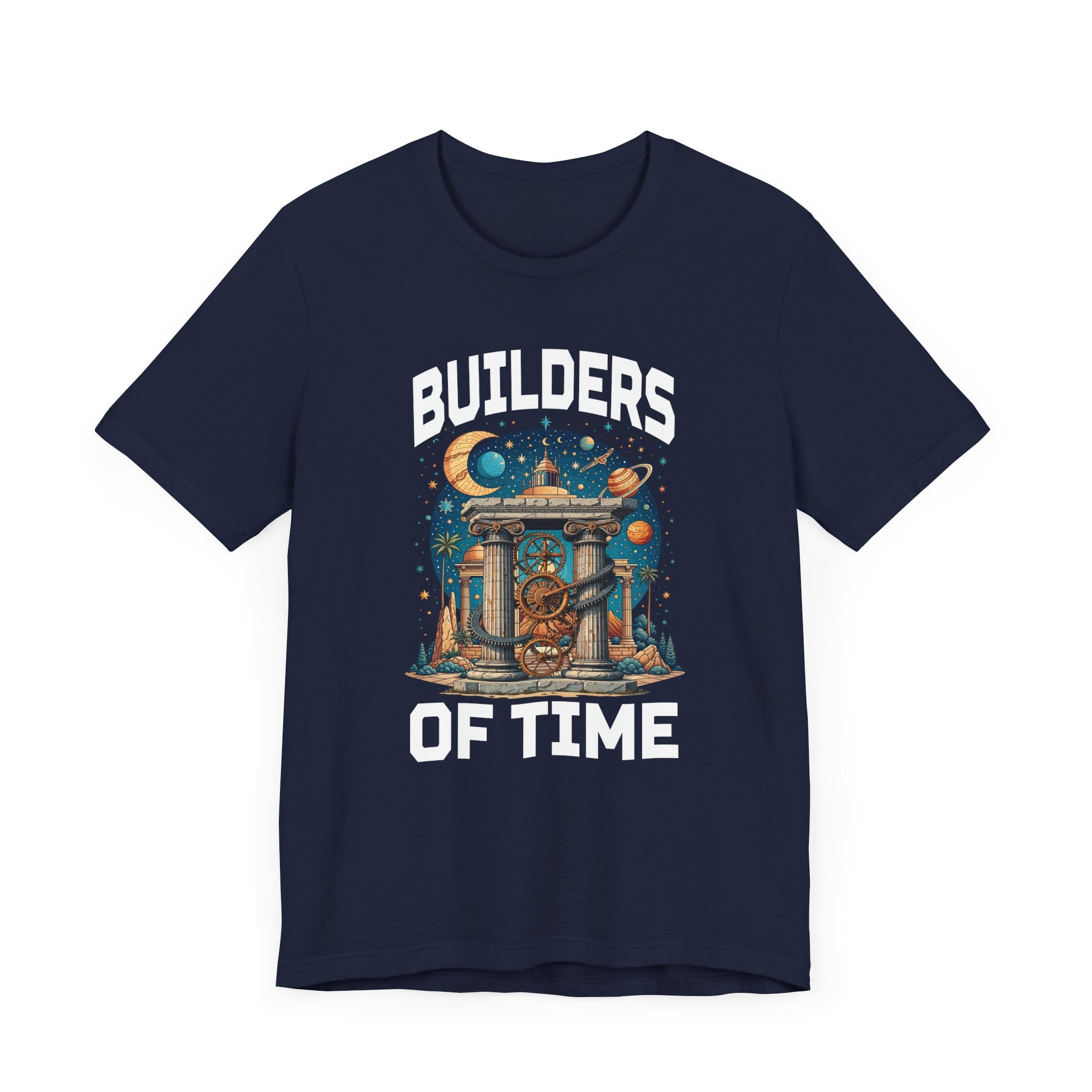 The Builders of Time Tee, Historical Achievement Shirt, Ancient Engineer Graphic, Civilization Creators Top, Legacy Gift