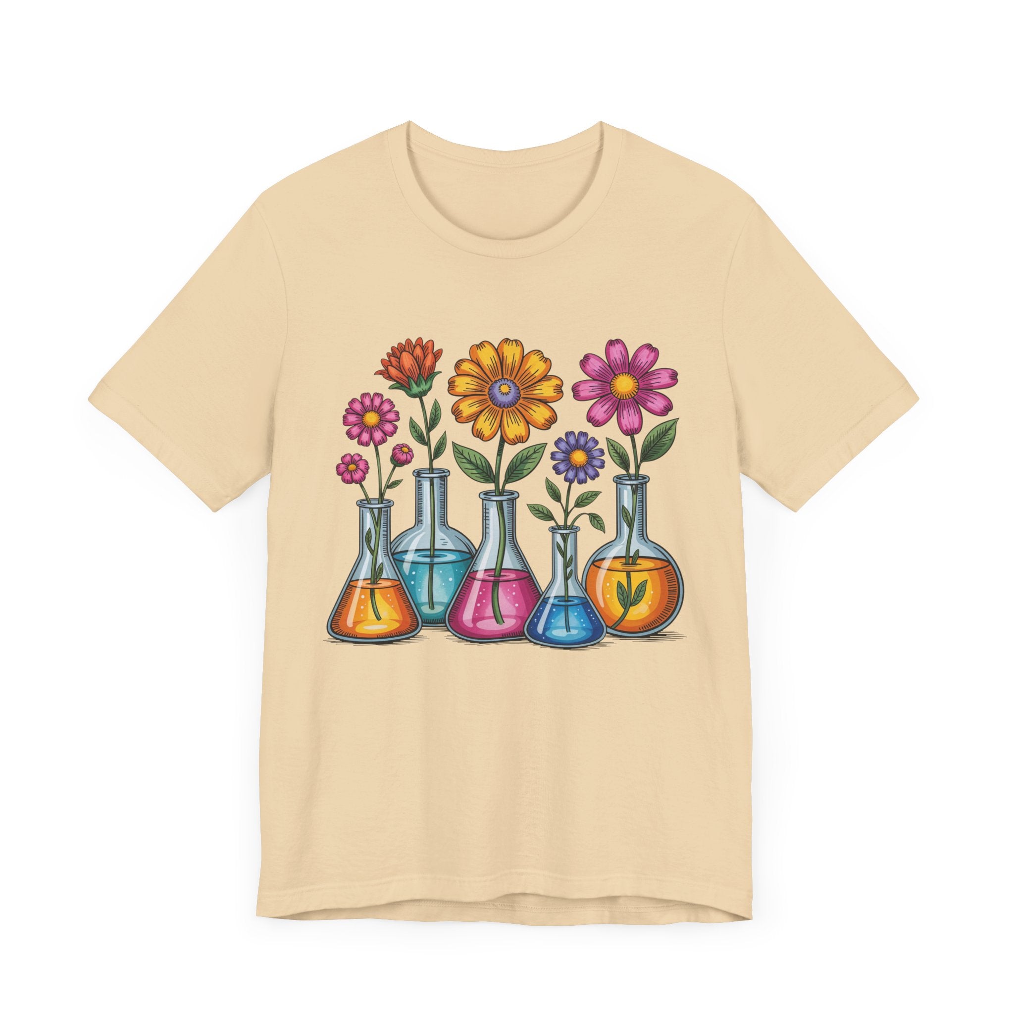 Chemistry Flower Power Shirt – Botanical Science Graphic Tee