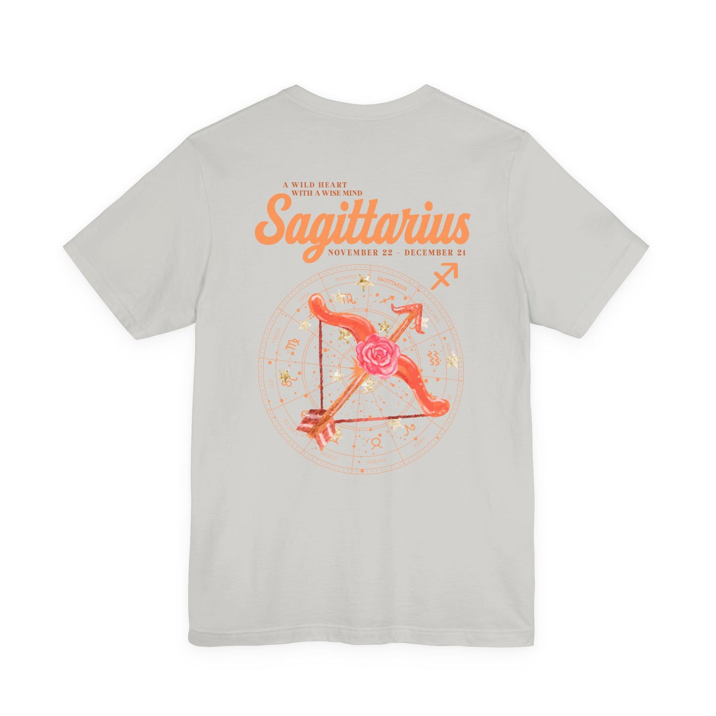 Sagittarius Zodiac T-Shirt – A Wild Heart With a Wise Mind