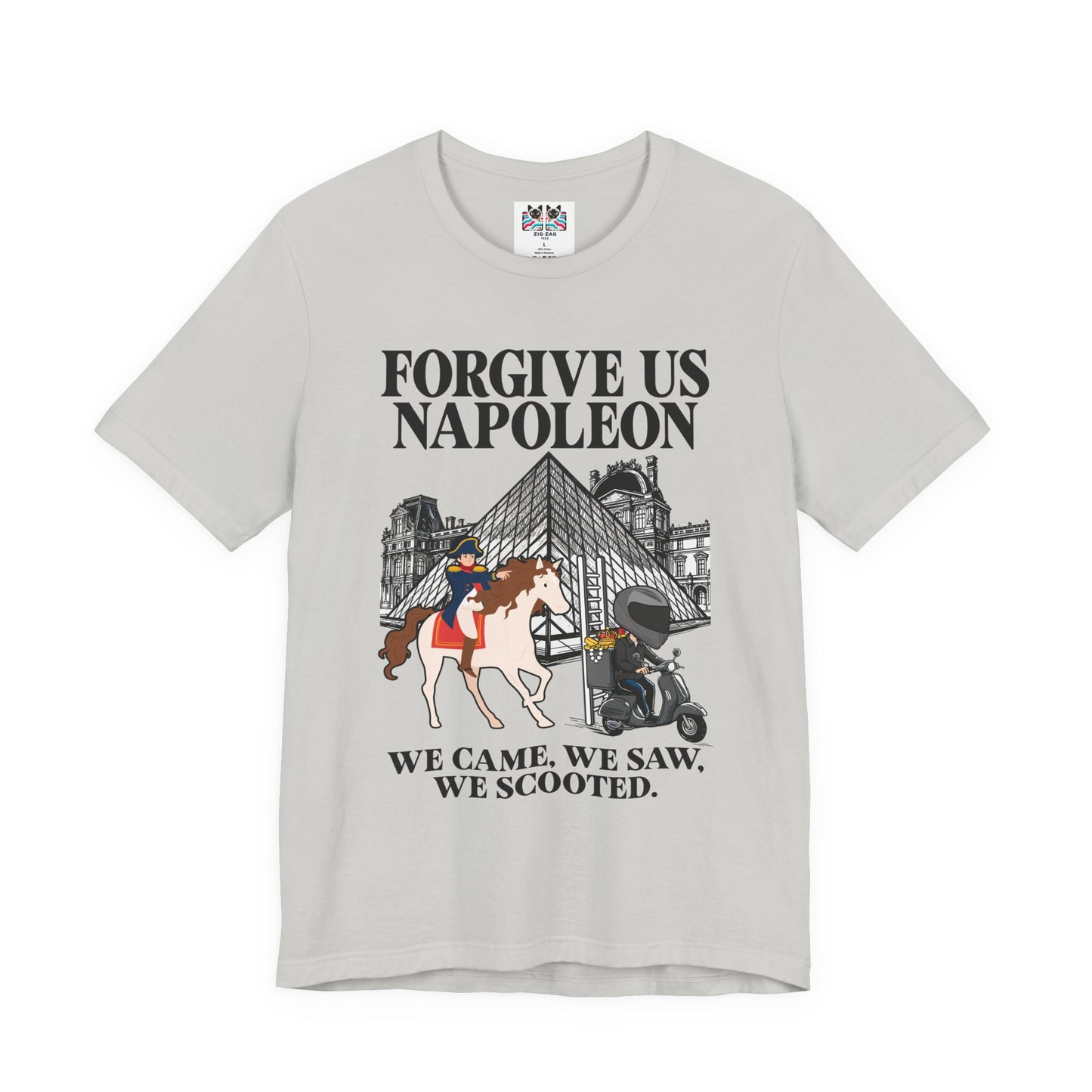 Forgive Us Napoleon – Louvre Museum Heist Tee