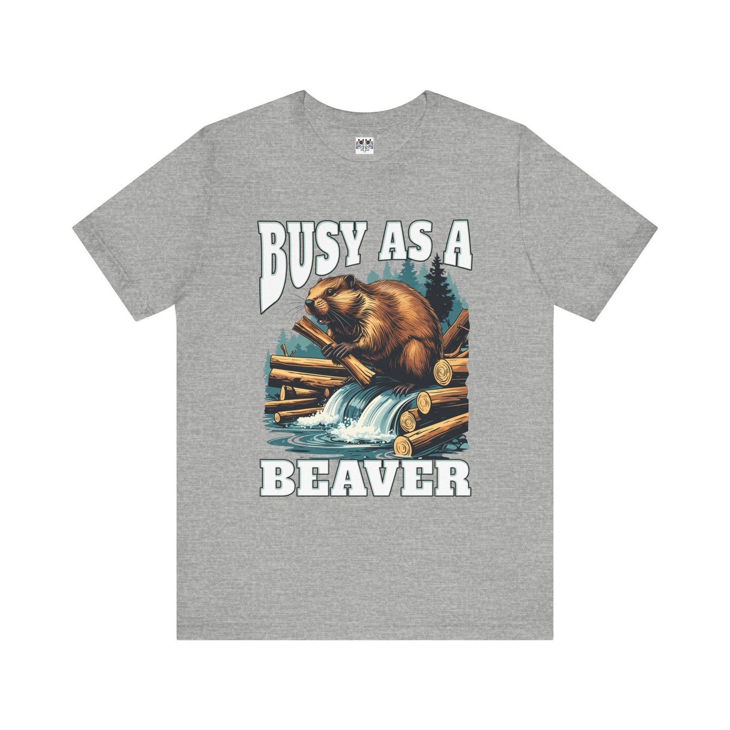 Busy as a Beaver Funny Workaholic T-Shirt