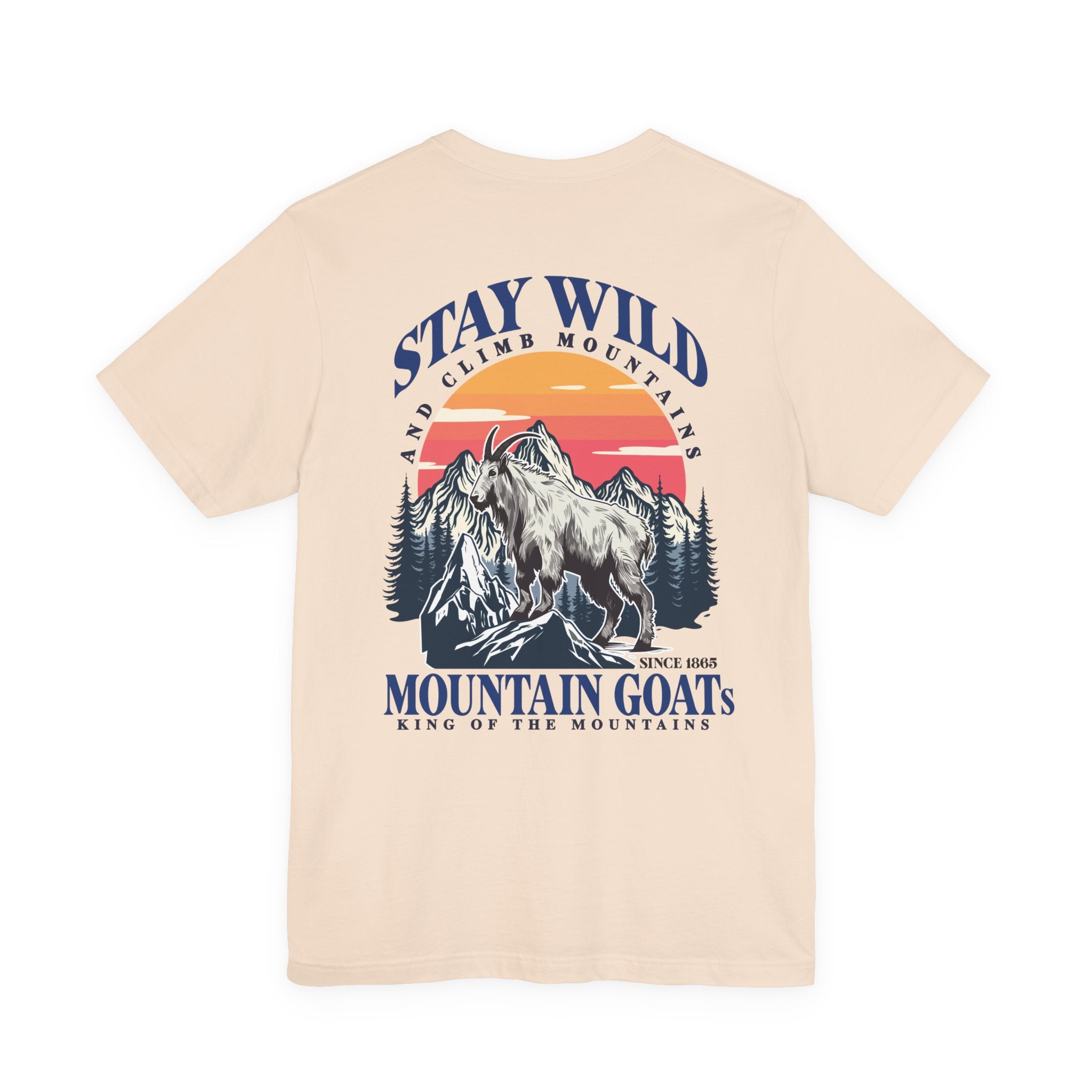 Goat Stay Wild and Climb Mountains T-Shirt