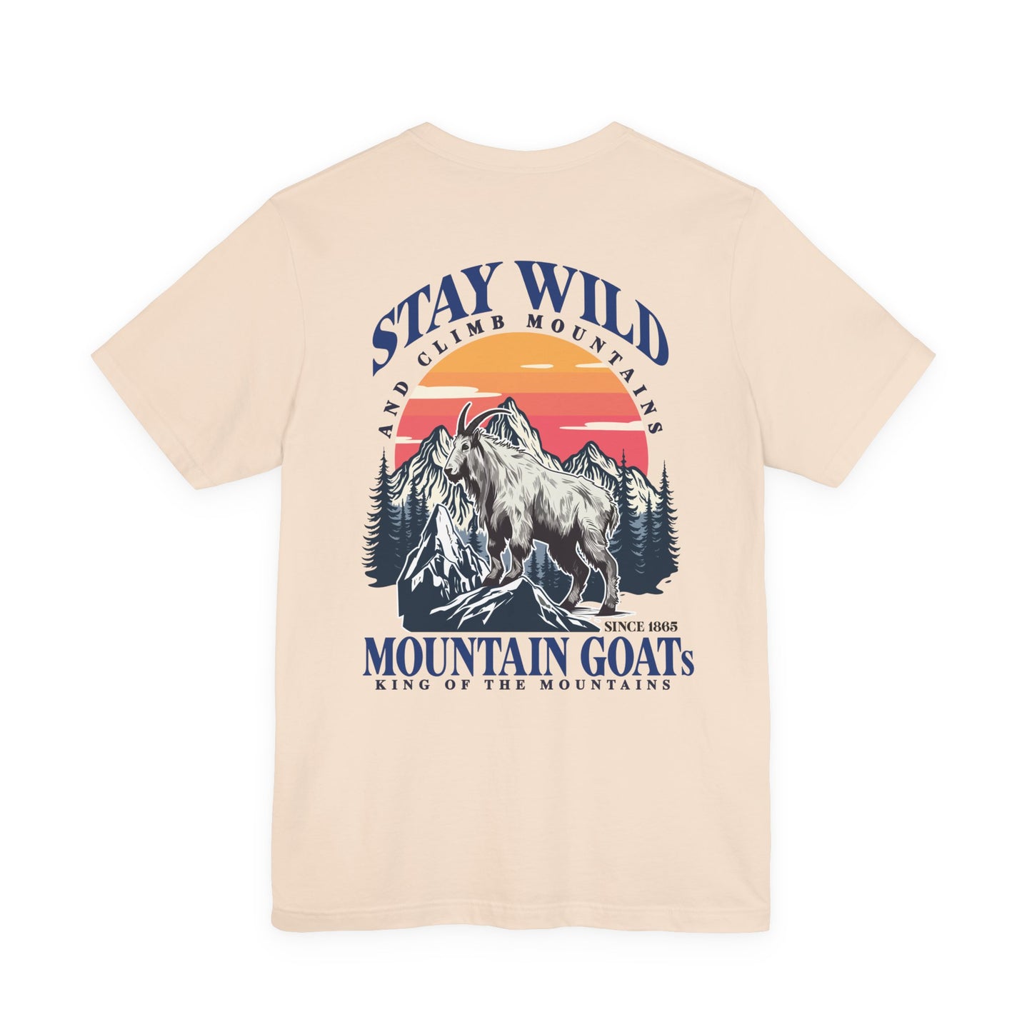 Goat Stay Wild and Climb Mountains T-Shirt