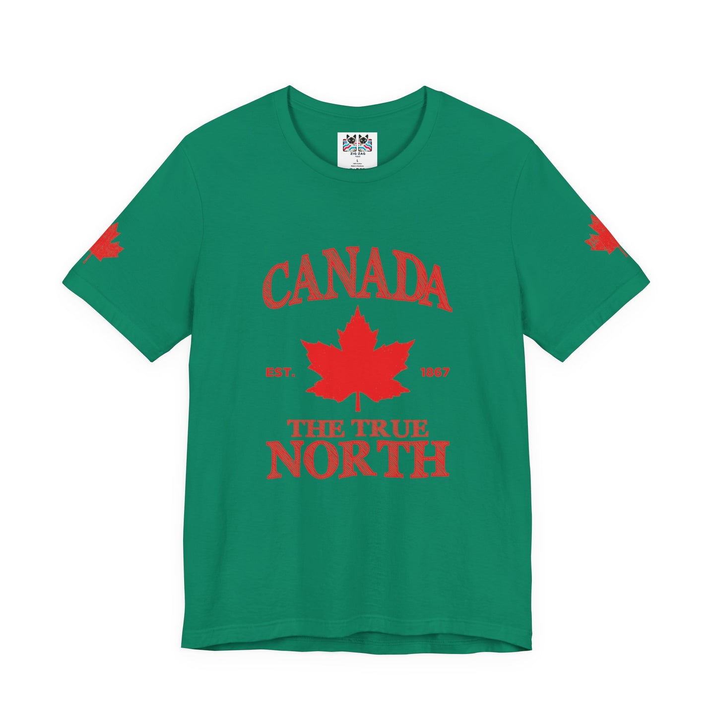 Canada True North Sketch Maple T-Shirt