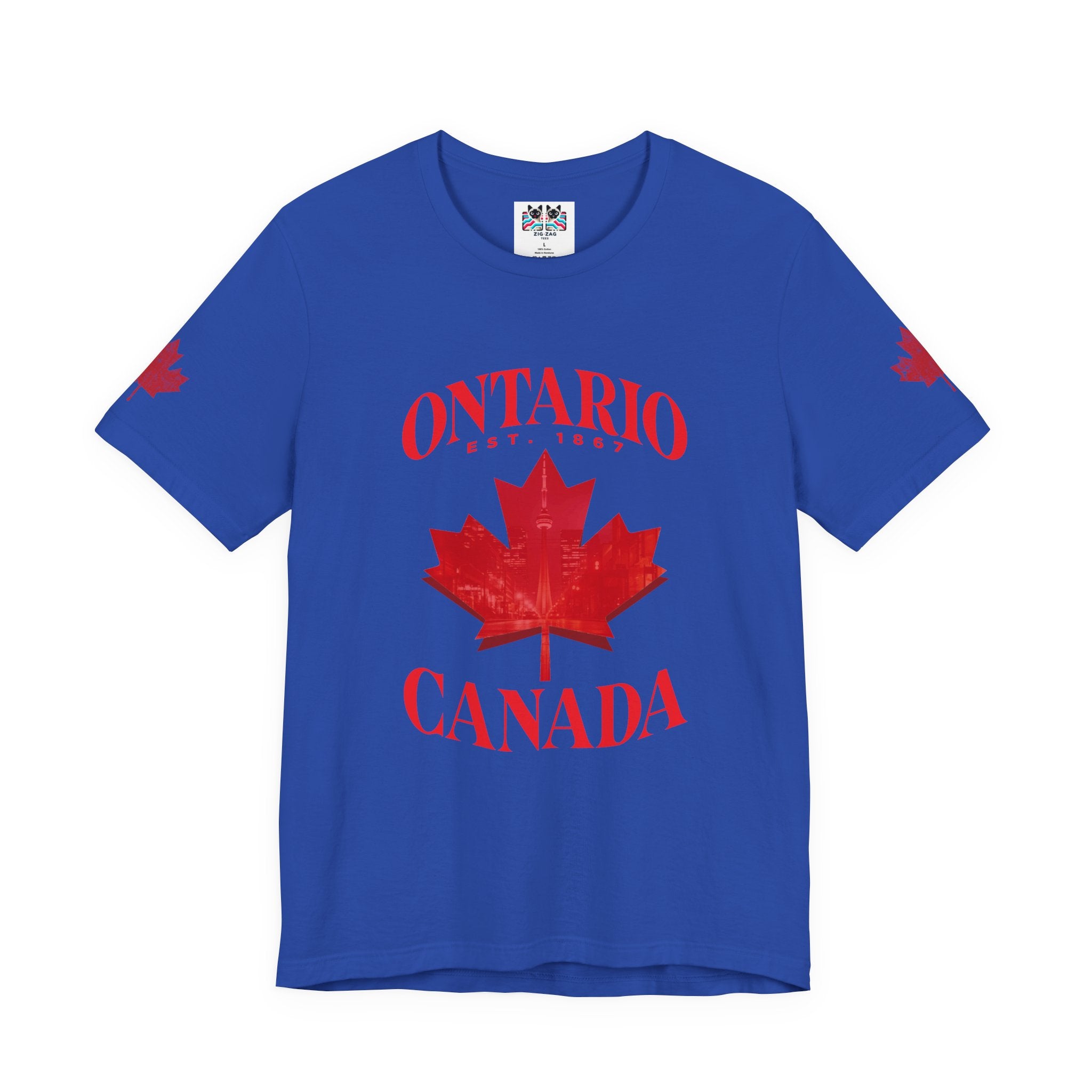 Ontario Skyline Maple Leaf T-Shirt