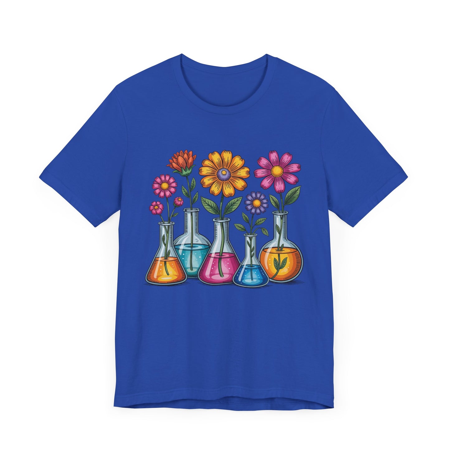 Chemistry Flower Power Shirt – Botanical Science Graphic Tee