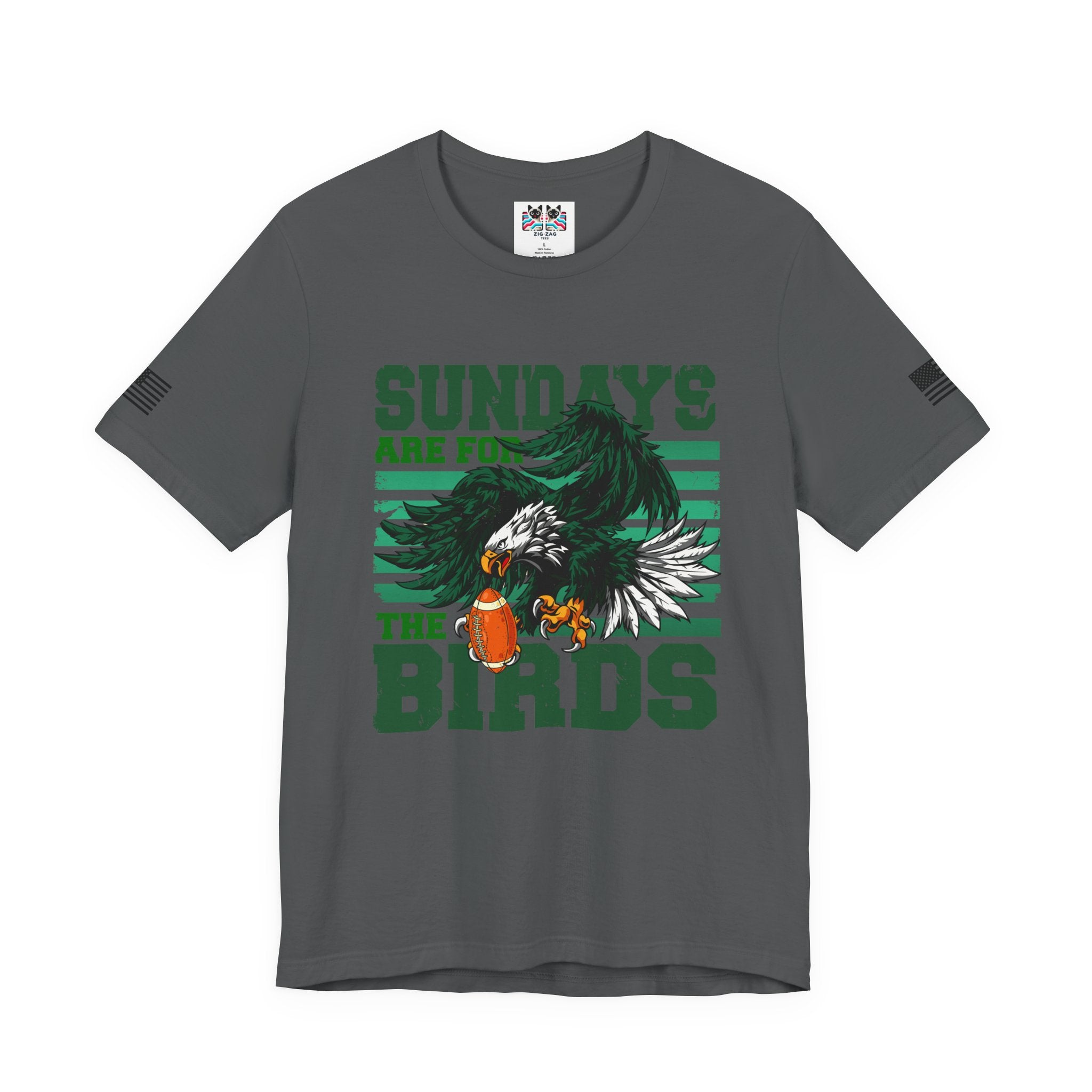 Sundays Are for the Birds T-Shirt – Fierce Diving Eagle Football Graphic Tee Philadelphia Fan