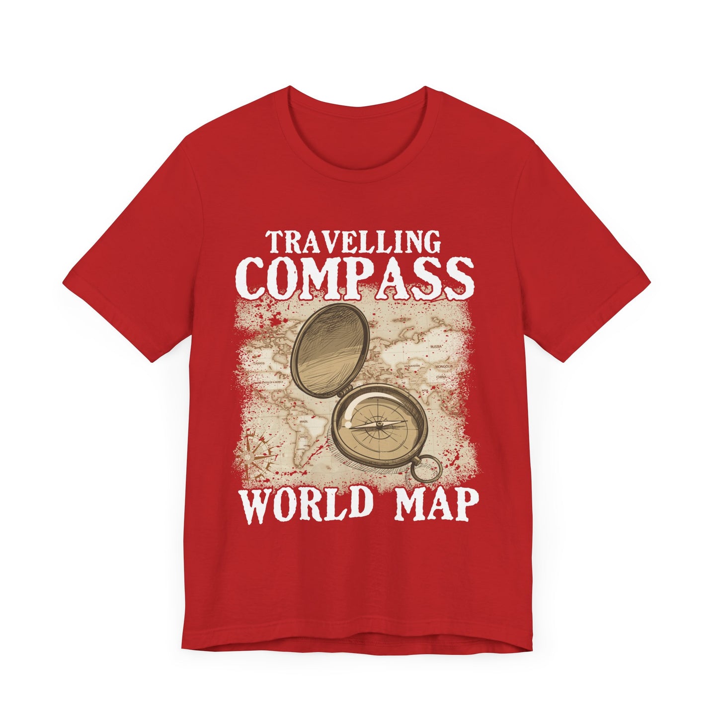 Traveling Compass - Adventure & Wanderlust T-Shirt