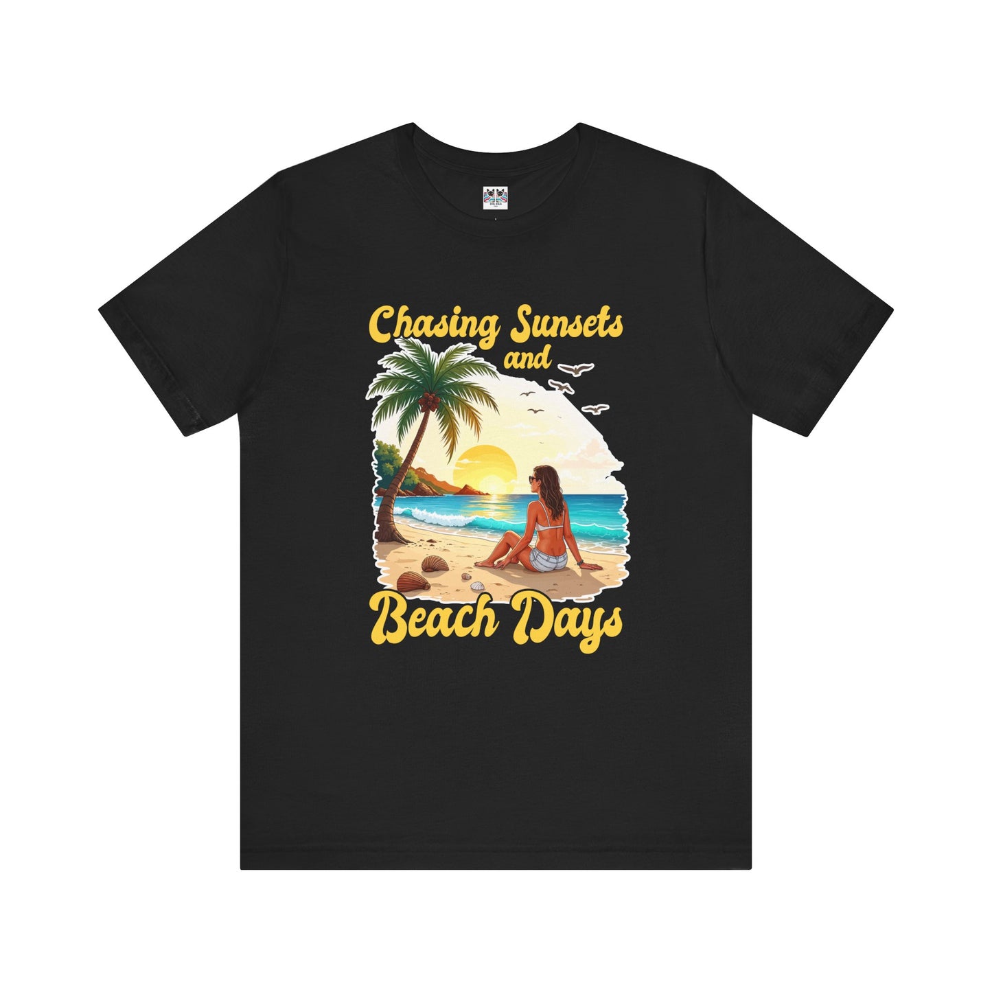 Chasing Sunsets and Beach Days Summer Escape T-Shirt