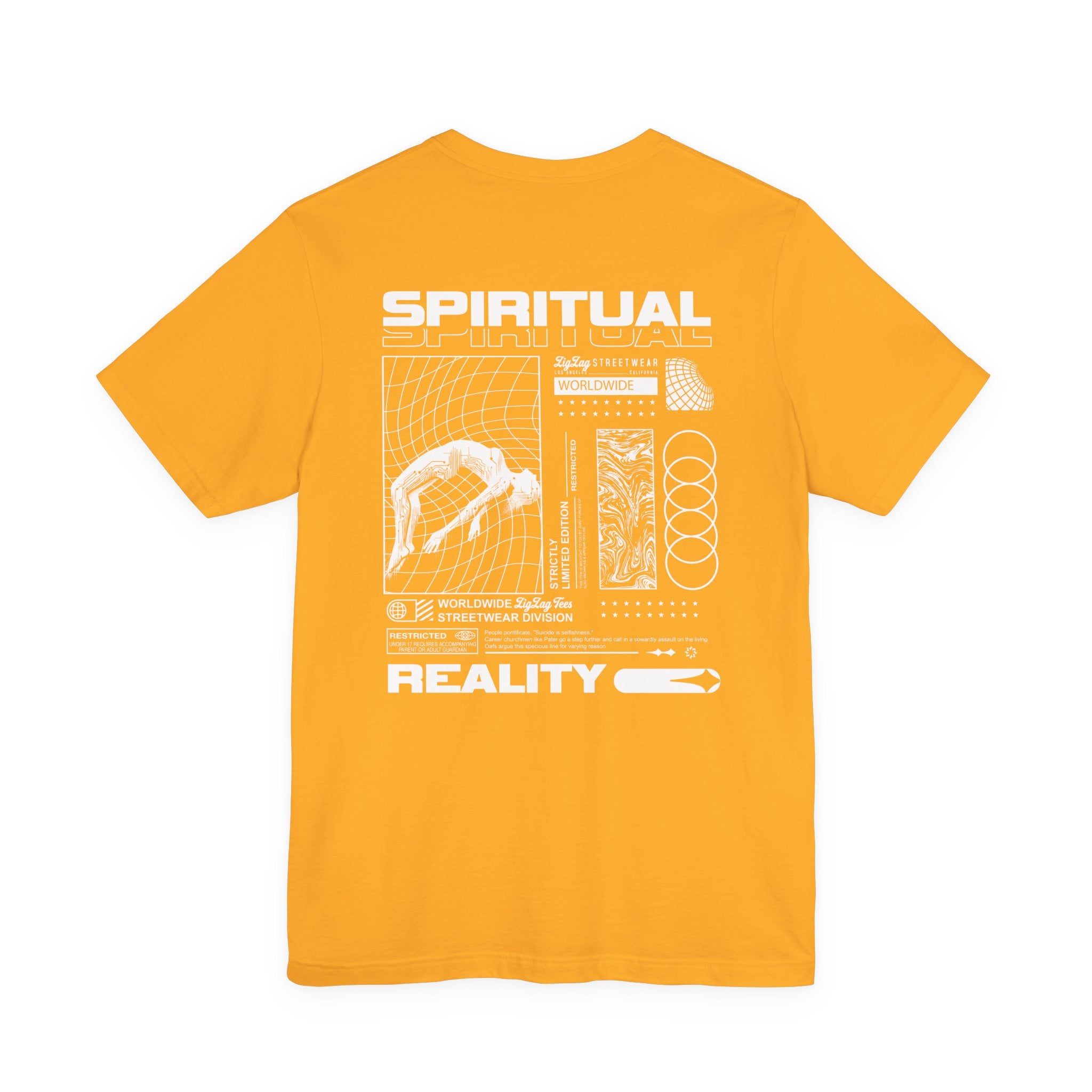 ZigZag Spiritual Reality Worldwide Streetwear T-Shirt