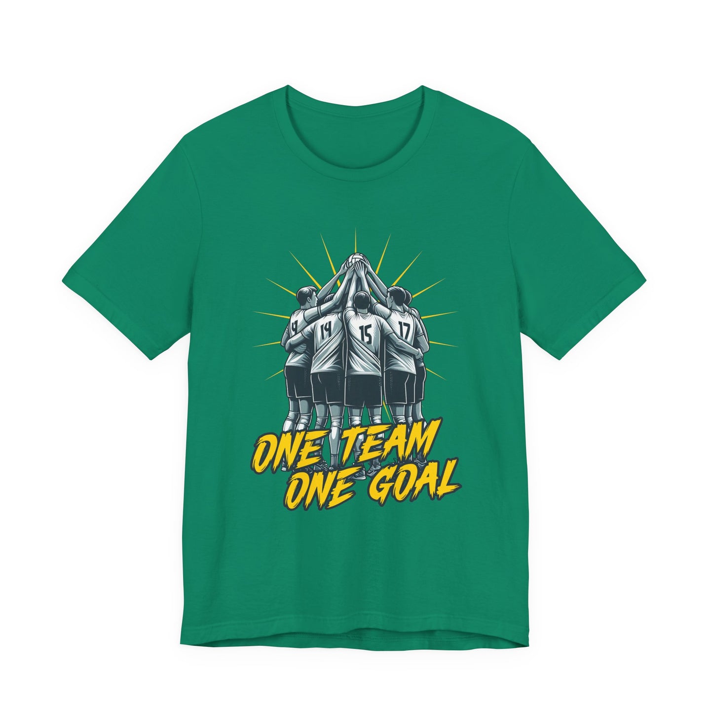 One Team One Goal – Team Huddle Unity Graphic T-Shirt