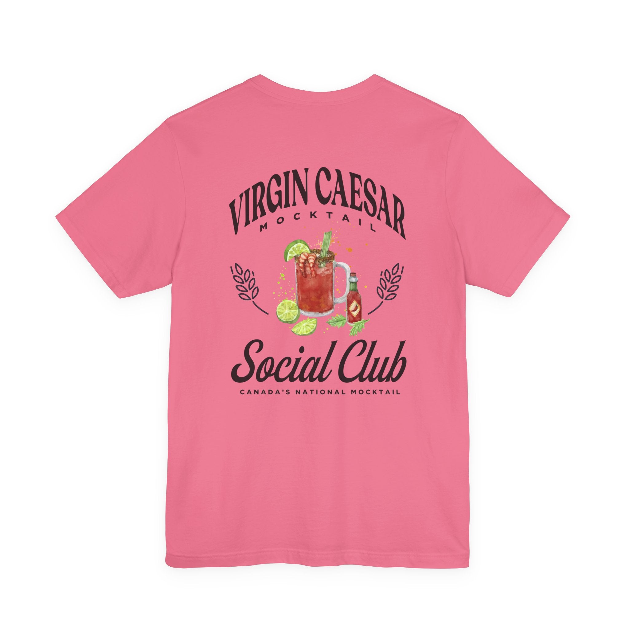 Virgin Caesar Mocktail T-Shirt – Featuring Classic Canadian Drink Graphic