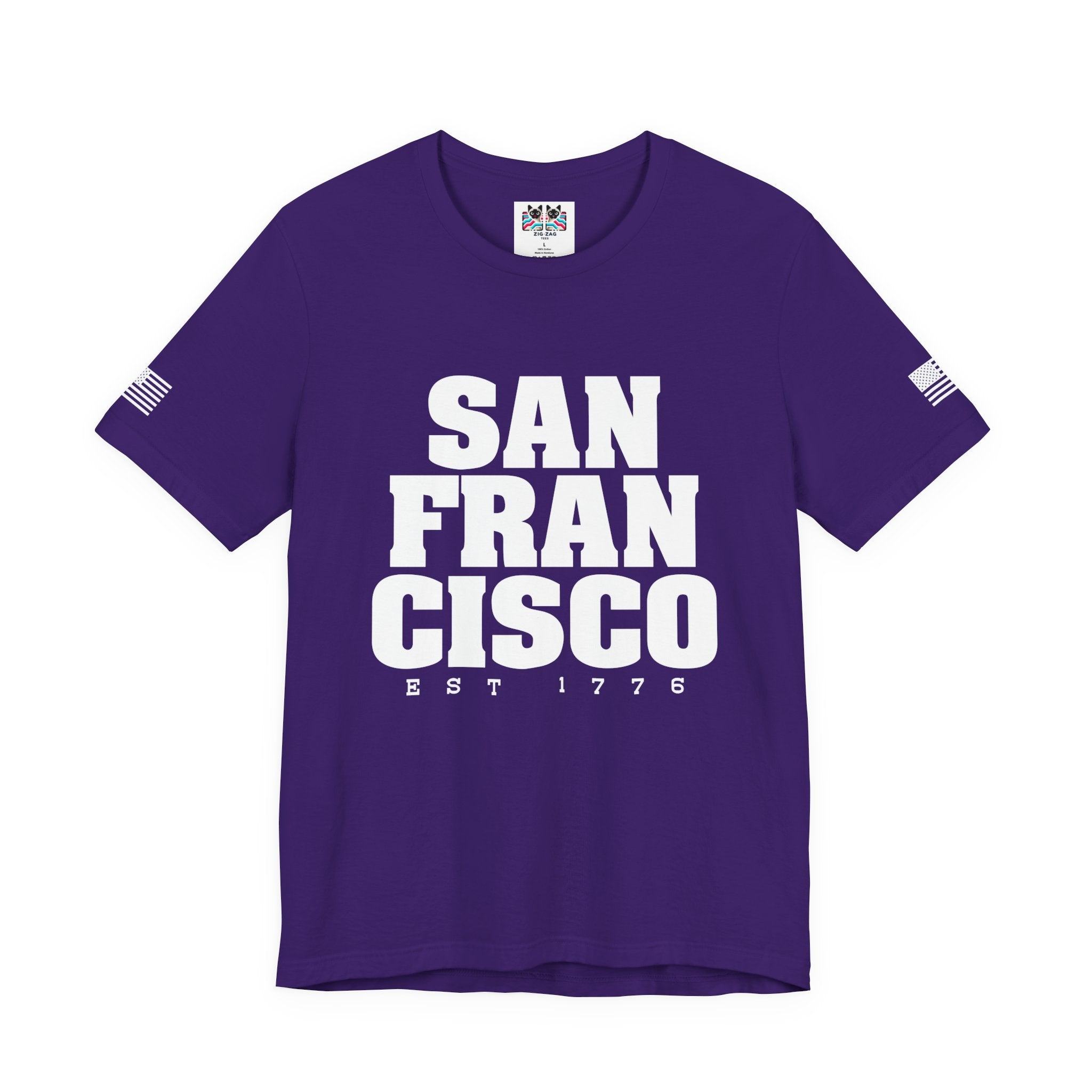 California Bay Area T-Shirt – Bold Varsity Style Graphic Tee