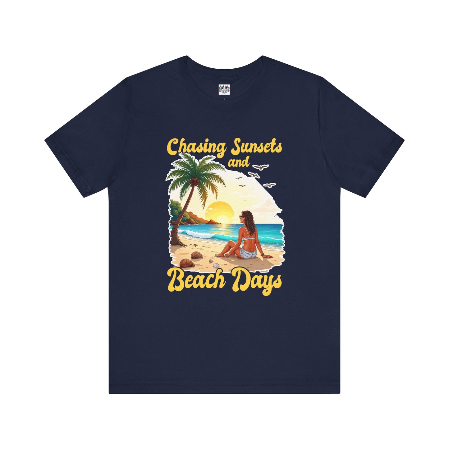 Chasing Sunsets and Beach Days Summer Escape T-Shirt