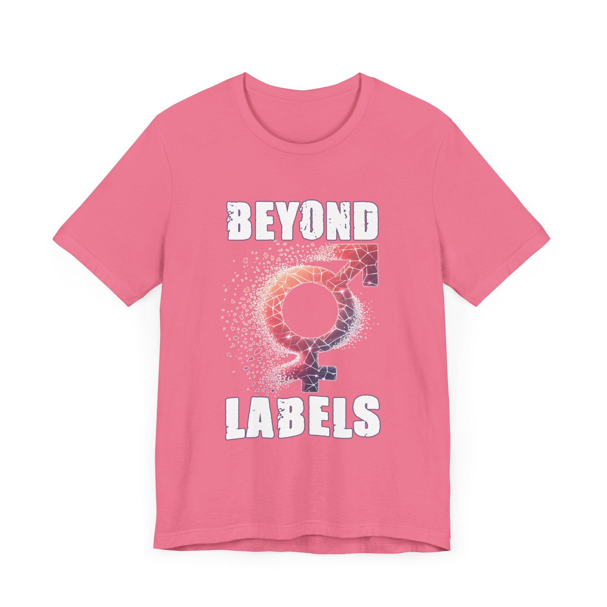 Breaking The Binary Shirt, Pride Beyond Labels Tee, Gender Inclusive T Shirt, LGBTQ Affirmation Apparel, Queer Identity Graphic Top